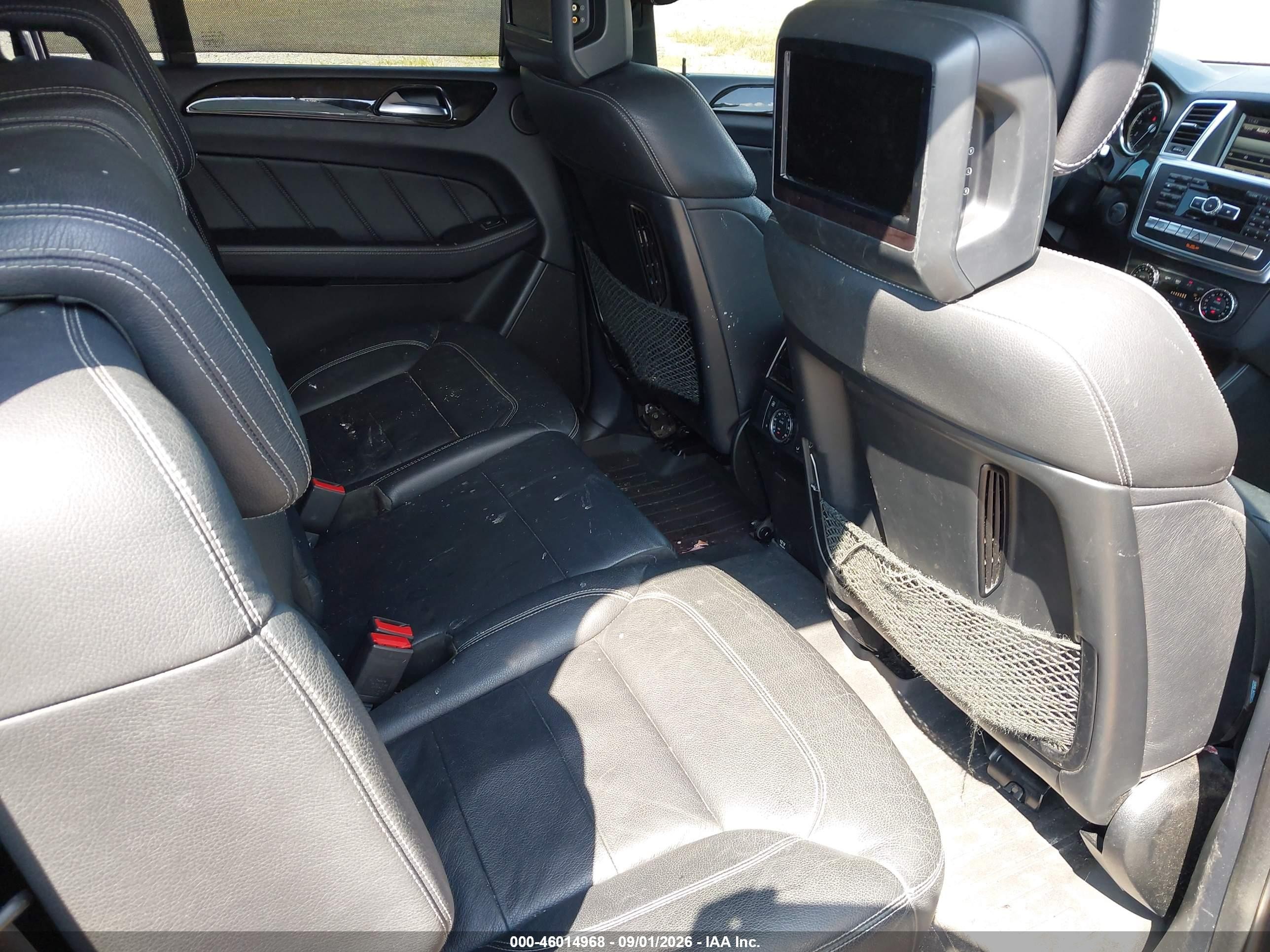 2015 Mercedes-benz Gl 450 4matic Black vin: 4JGDF6EEXFA505727