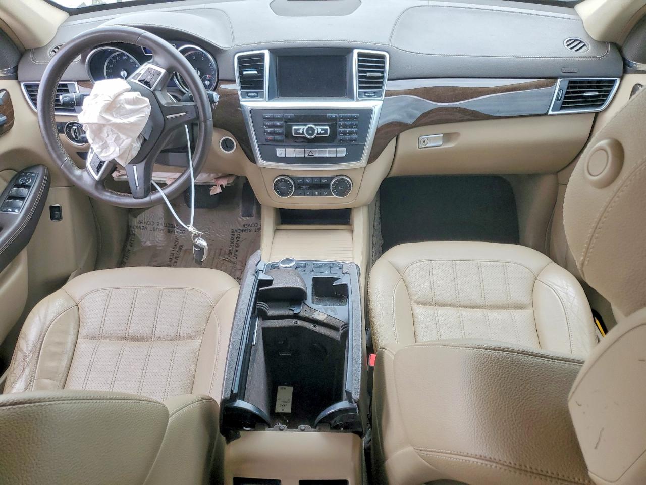 2015 Mercedes-benz Gl 450 4matic White vin: 4JGDF6EEXFA517523