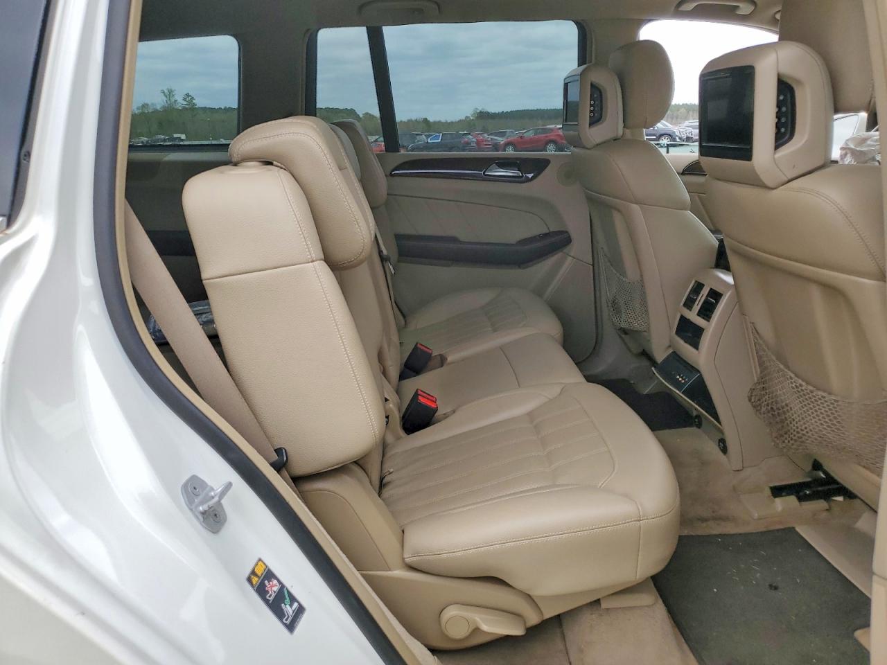 2015 Mercedes-benz Gl 450 4matic White vin: 4JGDF6EEXFA517523