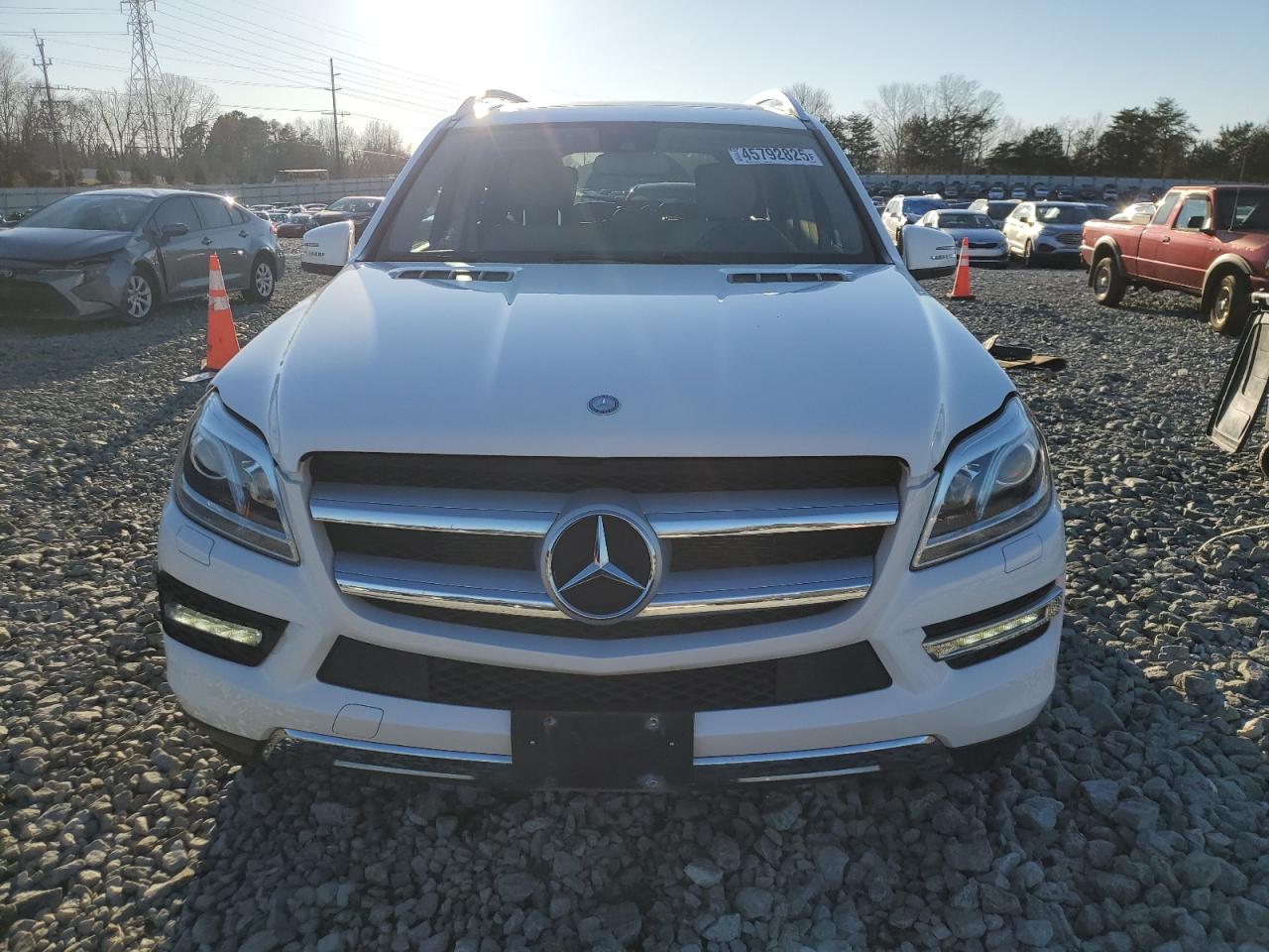 2015 Mercedes-benz Gl 450 4matic White vin: 4JGDF6EEXFA585532