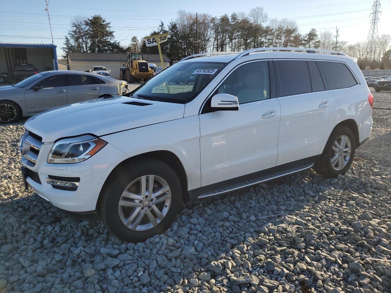 2015 Mercedes-benz Gl 450 4matic White vin: 4JGDF6EEXFA585532