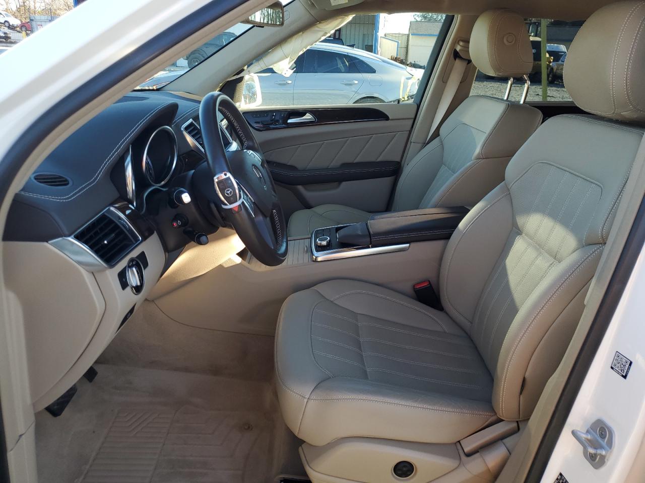 2015 Mercedes-benz Gl 450 4matic White vin: 4JGDF6EEXFA585532