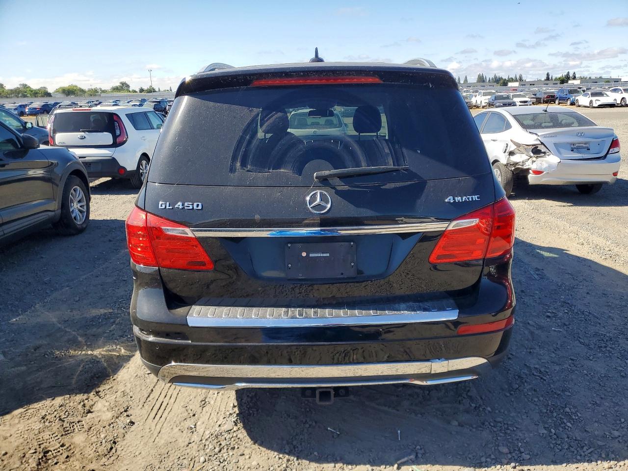 2015 Mercedes-benz Gl 450 4matic Black vin: 4JGDF6EEXFA605553