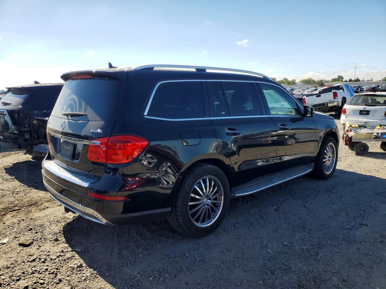 2015 Mercedes-benz Gl 450 4matic Black vin: 4JGDF6EEXFA605553
