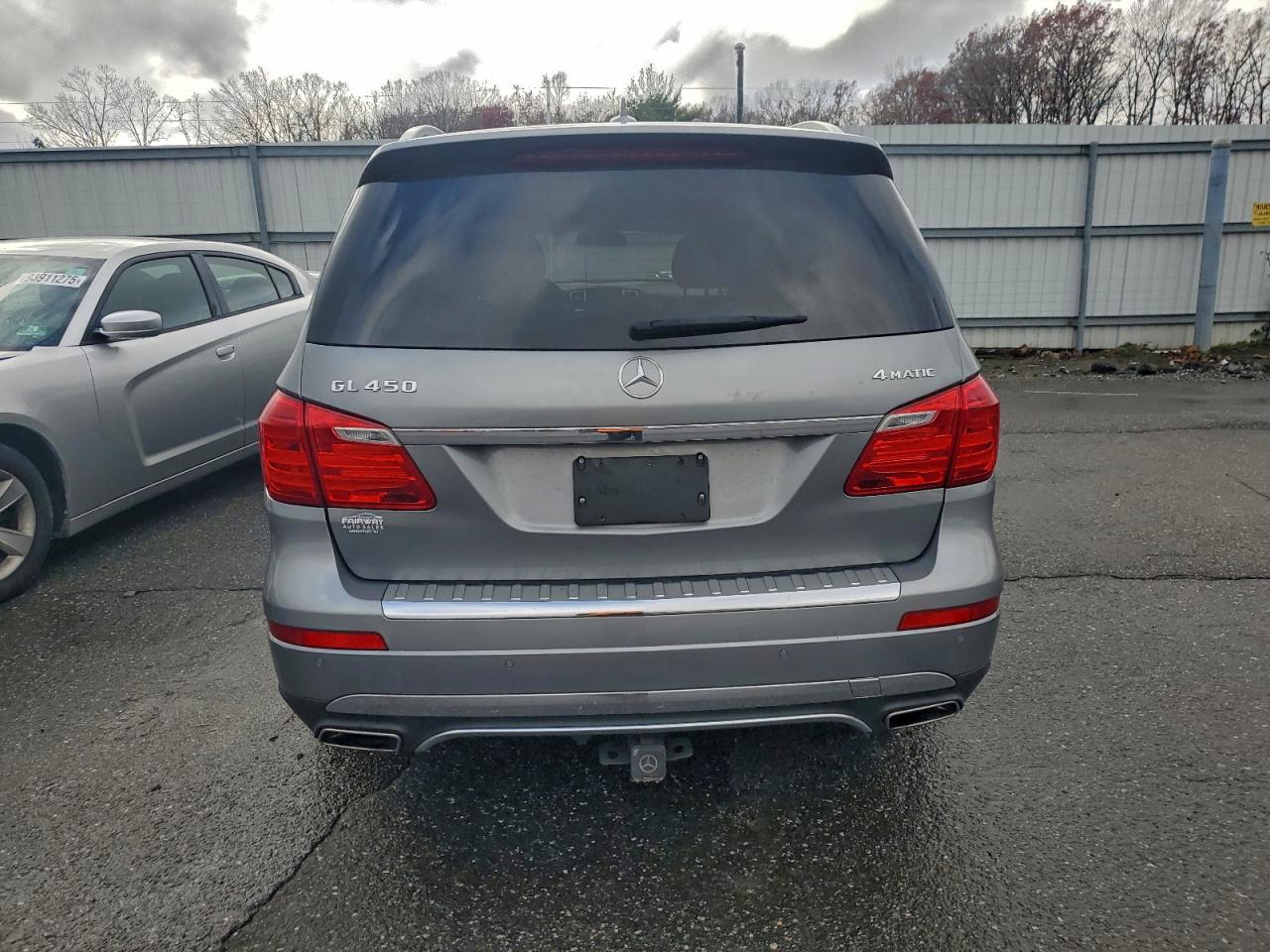 2015 Mercedes-benz Gl 450 4matic Gray vin: 4JGDF6EEXFA609599