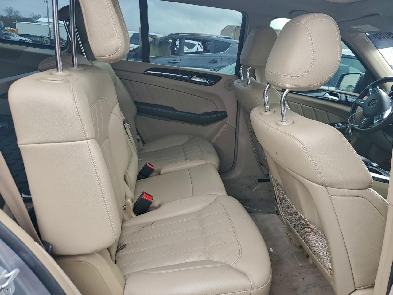 2015 Mercedes-benz Gl 450 4matic Gray vin: 4JGDF6EEXFA609599