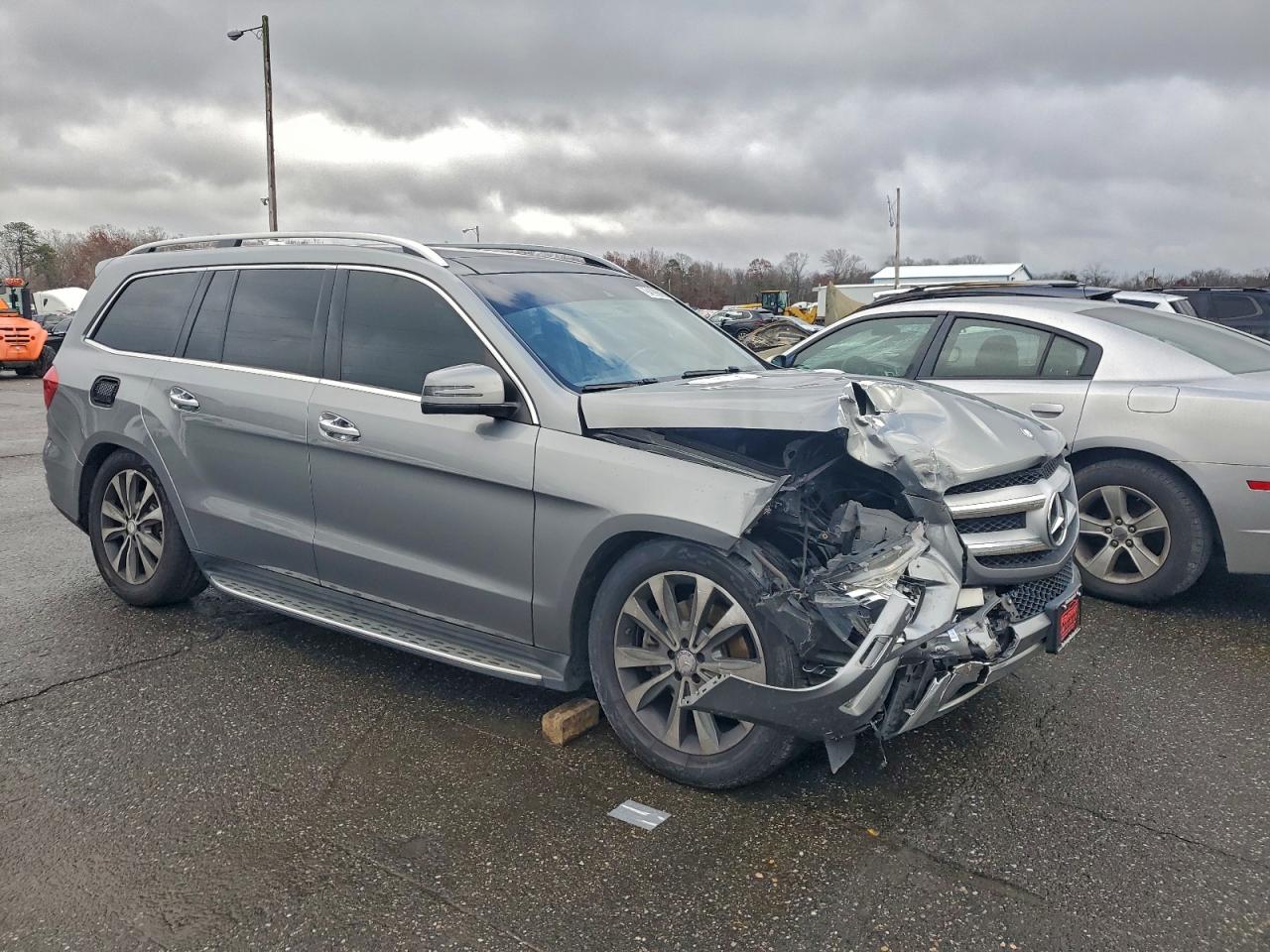 2015 Mercedes-benz Gl 450 4matic Gray vin: 4JGDF6EEXFA609599