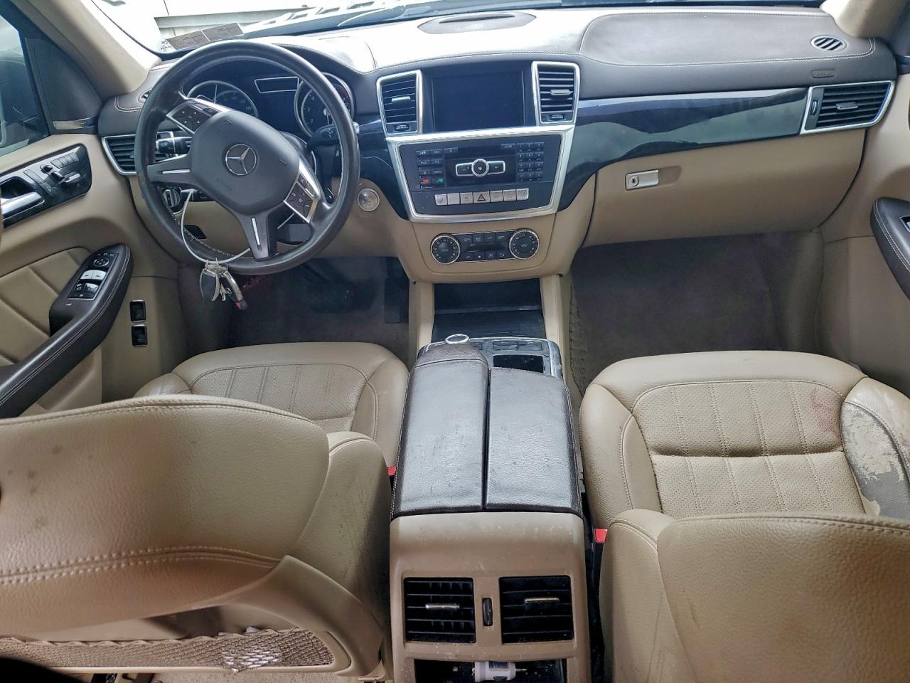 2015 Mercedes-benz Gl 450 4matic Gray vin: 4JGDF6EEXFA609599