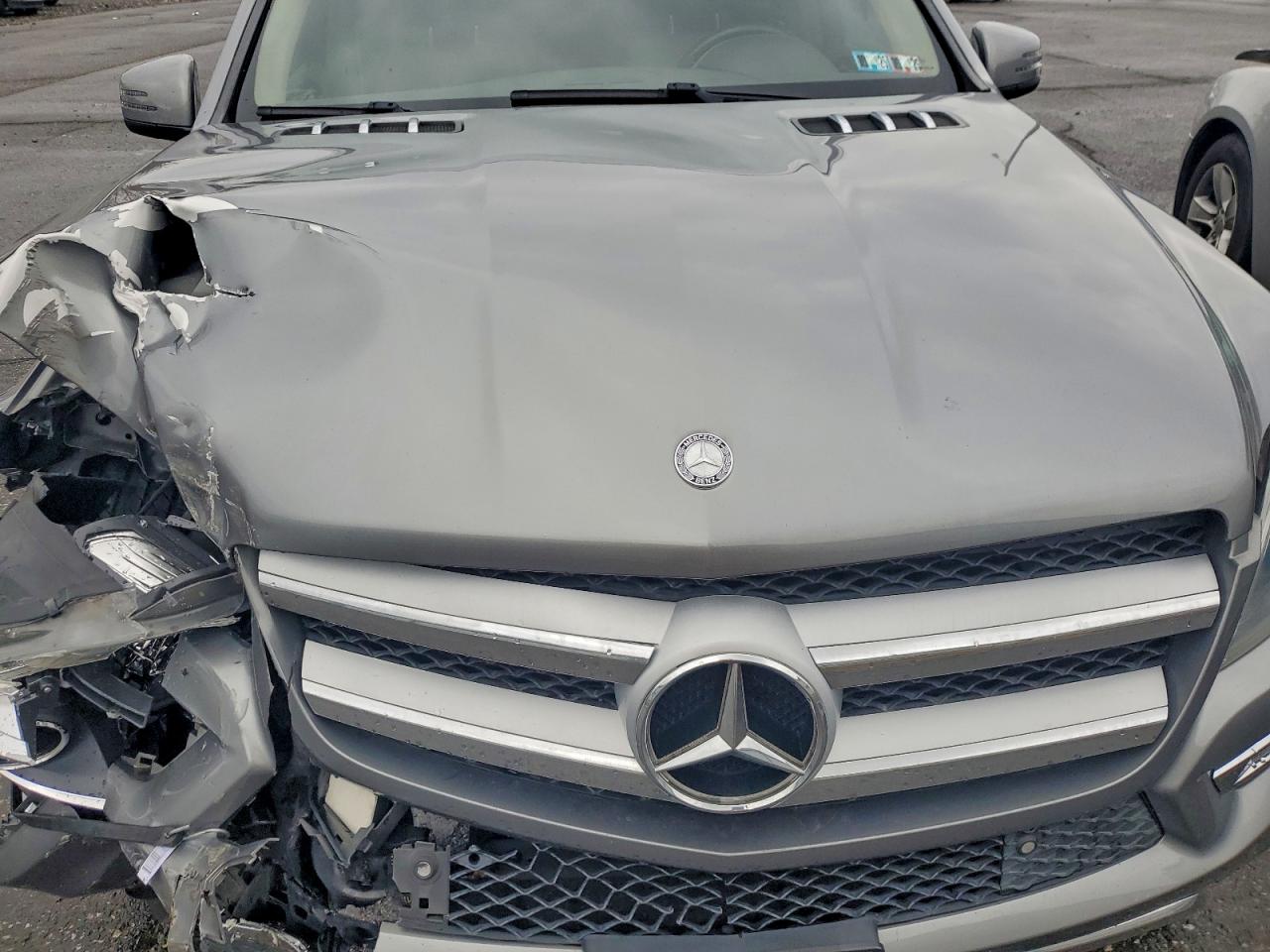 2015 Mercedes-benz Gl 450 4matic Gray vin: 4JGDF6EEXFA609599