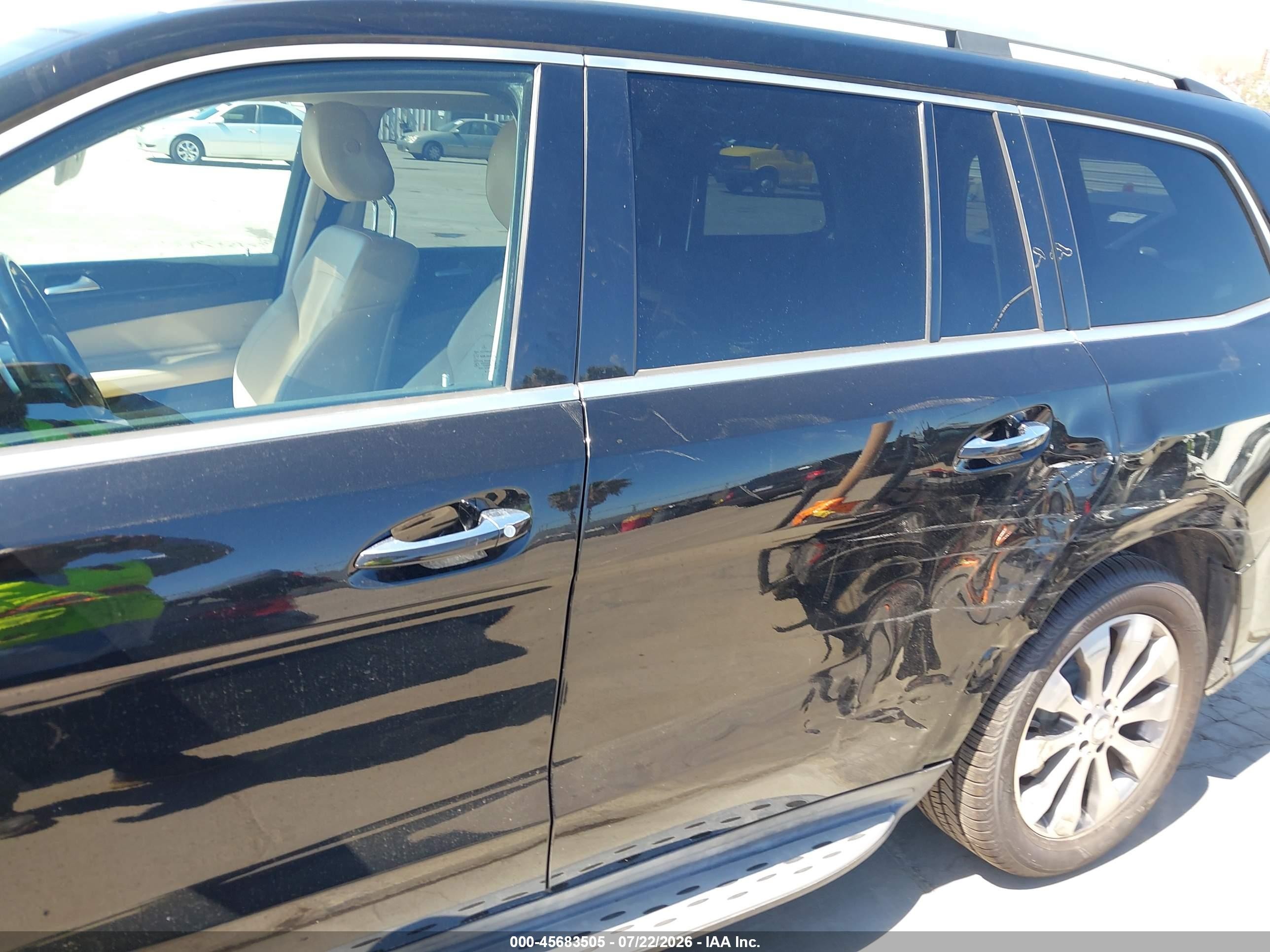2017 Mercedes-benz Gls 450 4matic Black vin: 4JGDF6EEXHA891231