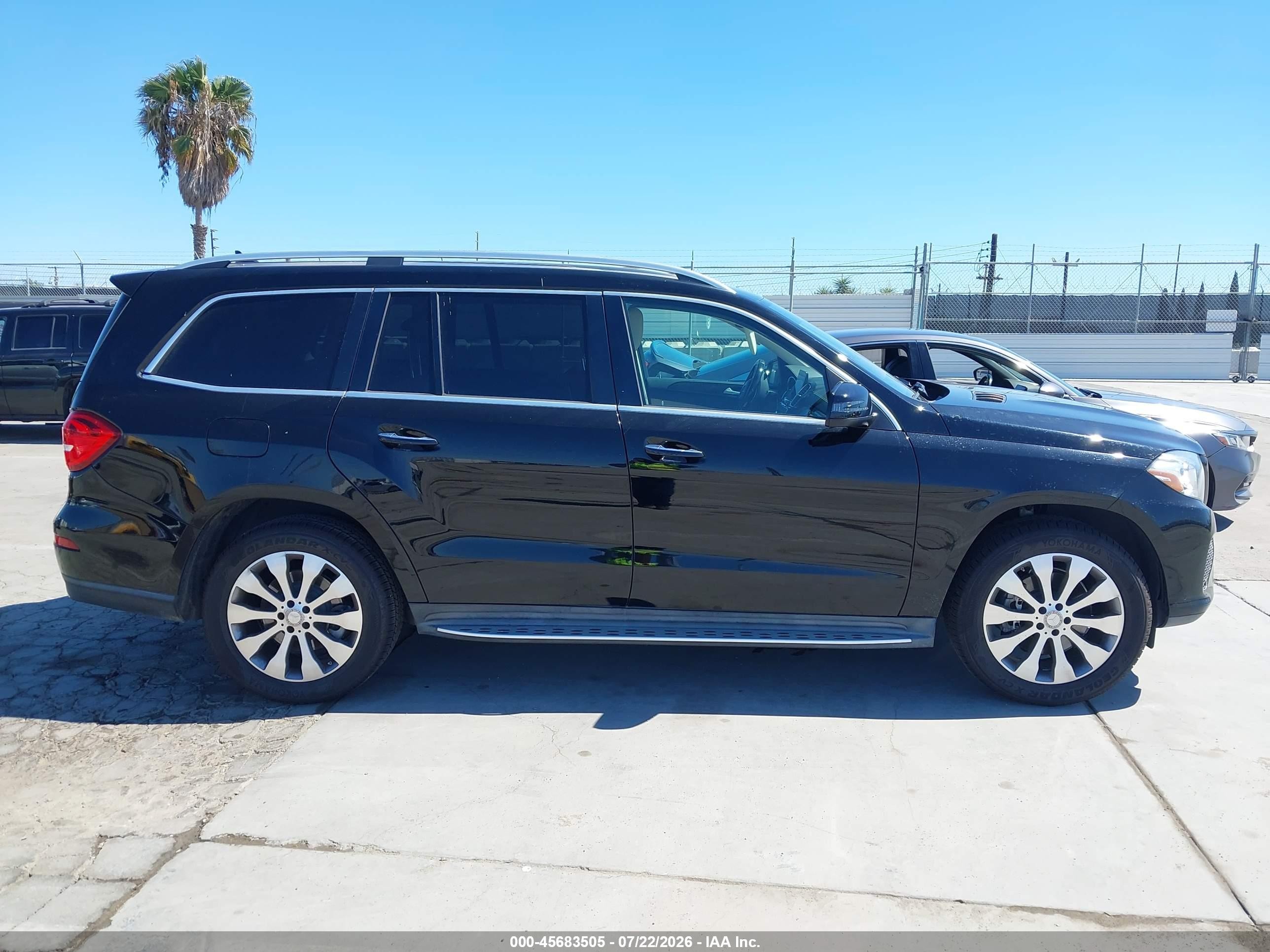 2017 Mercedes-benz Gls 450 4matic Black vin: 4JGDF6EEXHA891231