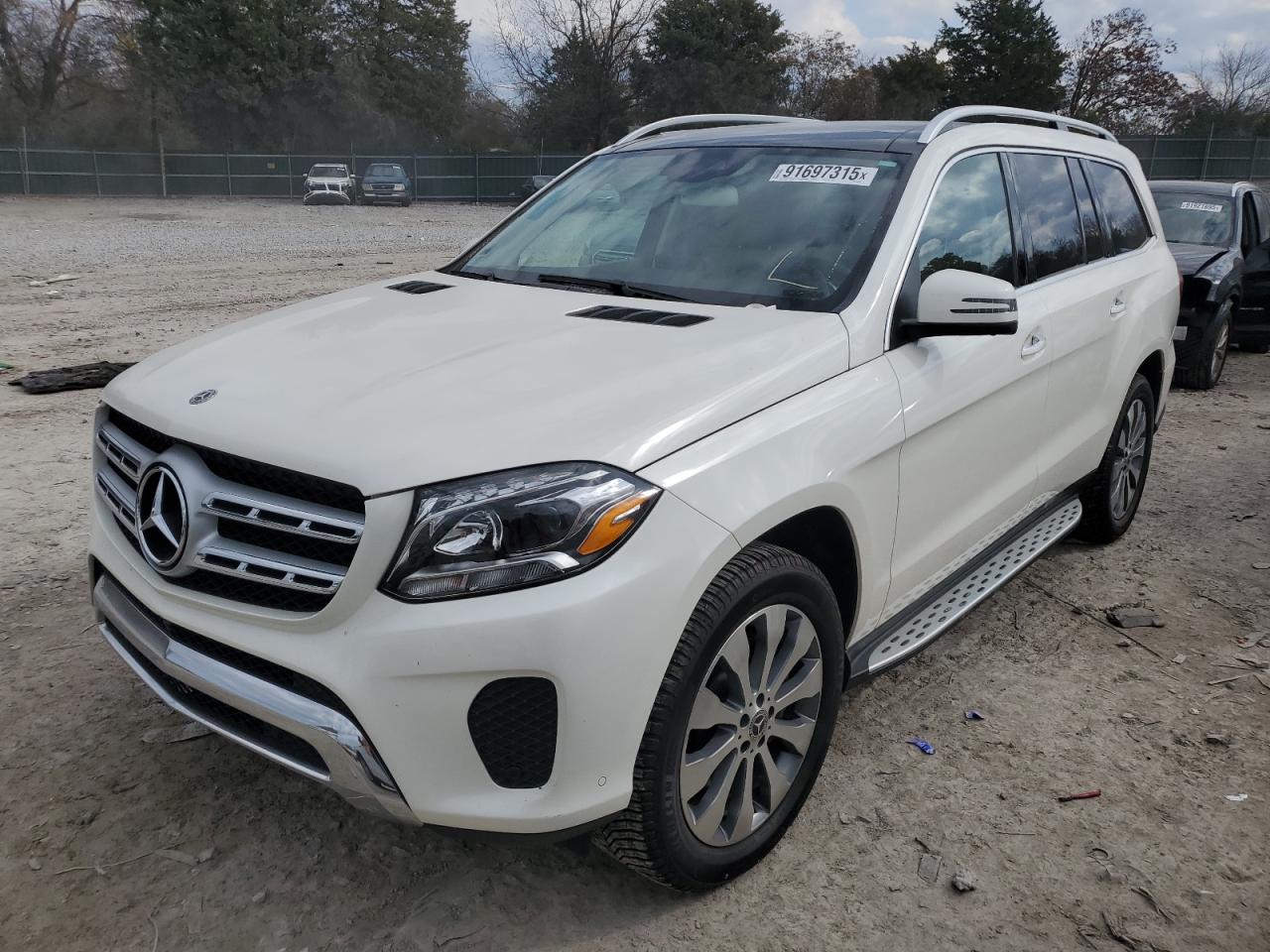 2018 Mercedes-benz Gls 450 4matic White vin: 4JGDF6EEXJB062983