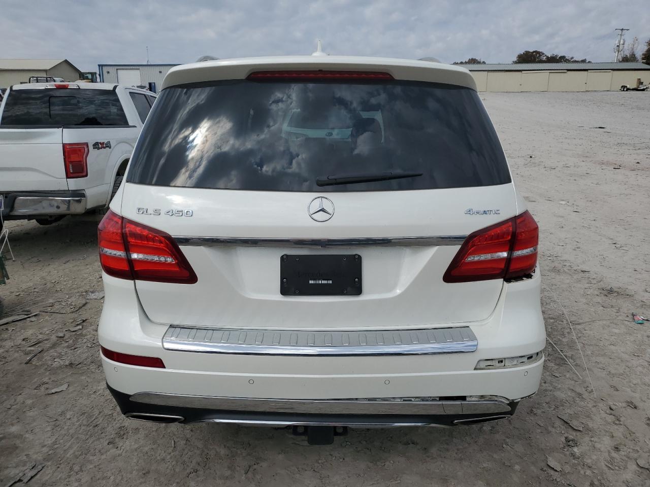2018 Mercedes-benz Gls 450 4matic White vin: 4JGDF6EEXJB062983