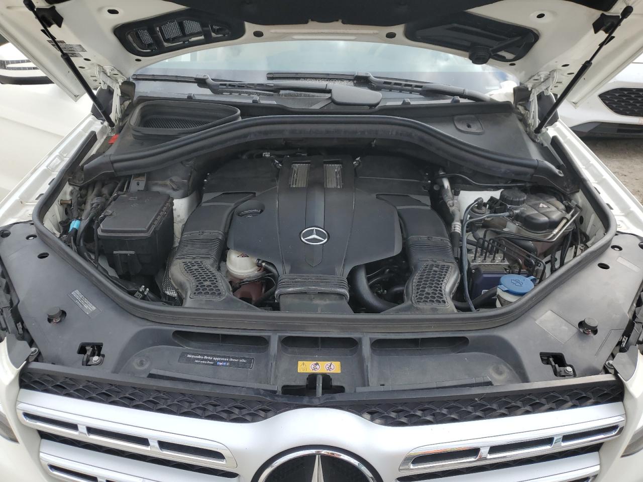 2018 Mercedes-benz Gls 450 4matic White vin: 4JGDF6EEXJB062983