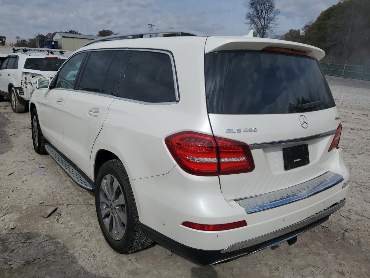 2018 Mercedes-benz Gls 450 4matic White vin: 4JGDF6EEXJB062983