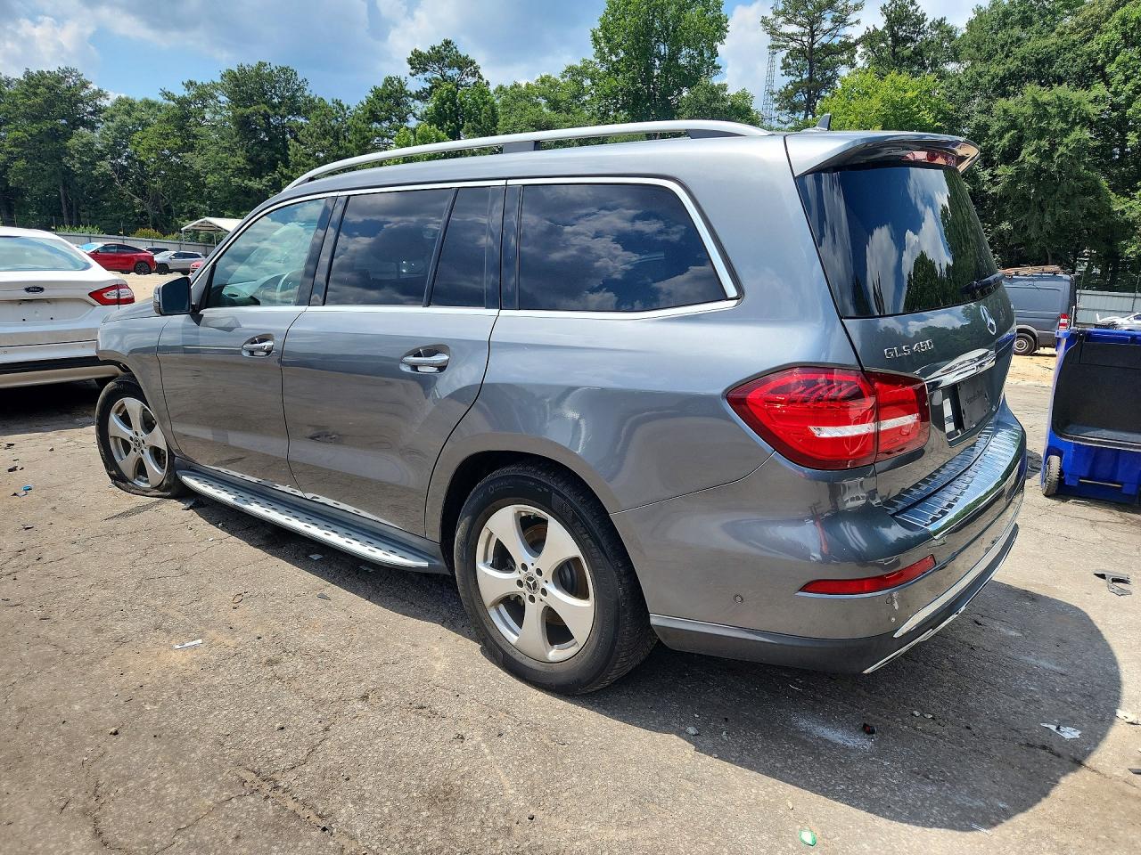 2018 Mercedes-benz Gls 450 4matic Gray vin: 4JGDF6EEXJB164350