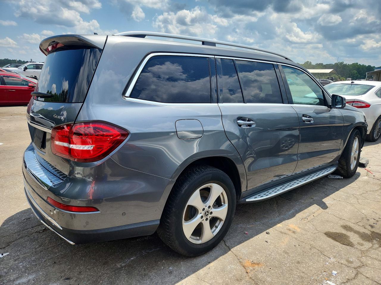 2018 Mercedes-benz Gls 450 4matic Gray vin: 4JGDF6EEXJB164350