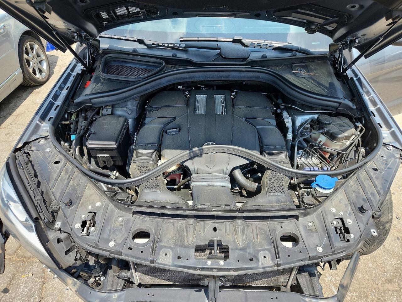 2018 Mercedes-benz Gls 450 4matic Gray vin: 4JGDF6EEXJB164350