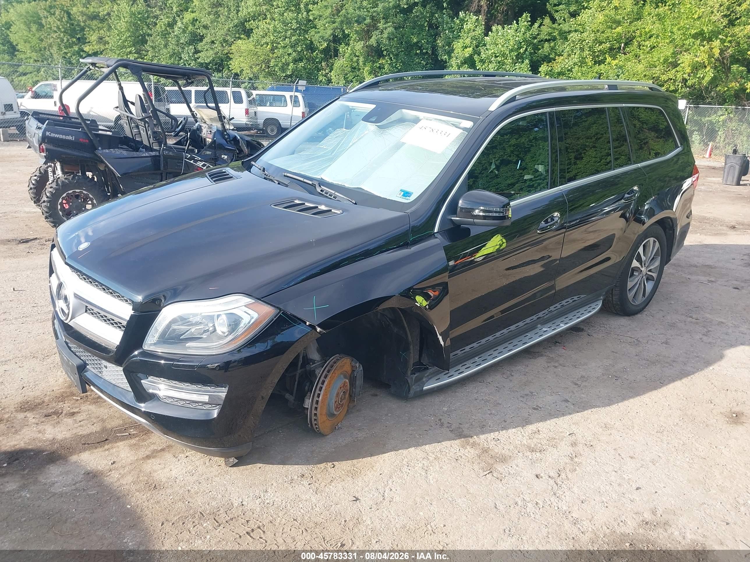 2013 Mercedes-benz Gl 450 4matic Black vin: 4JGDF7CE0DA101955