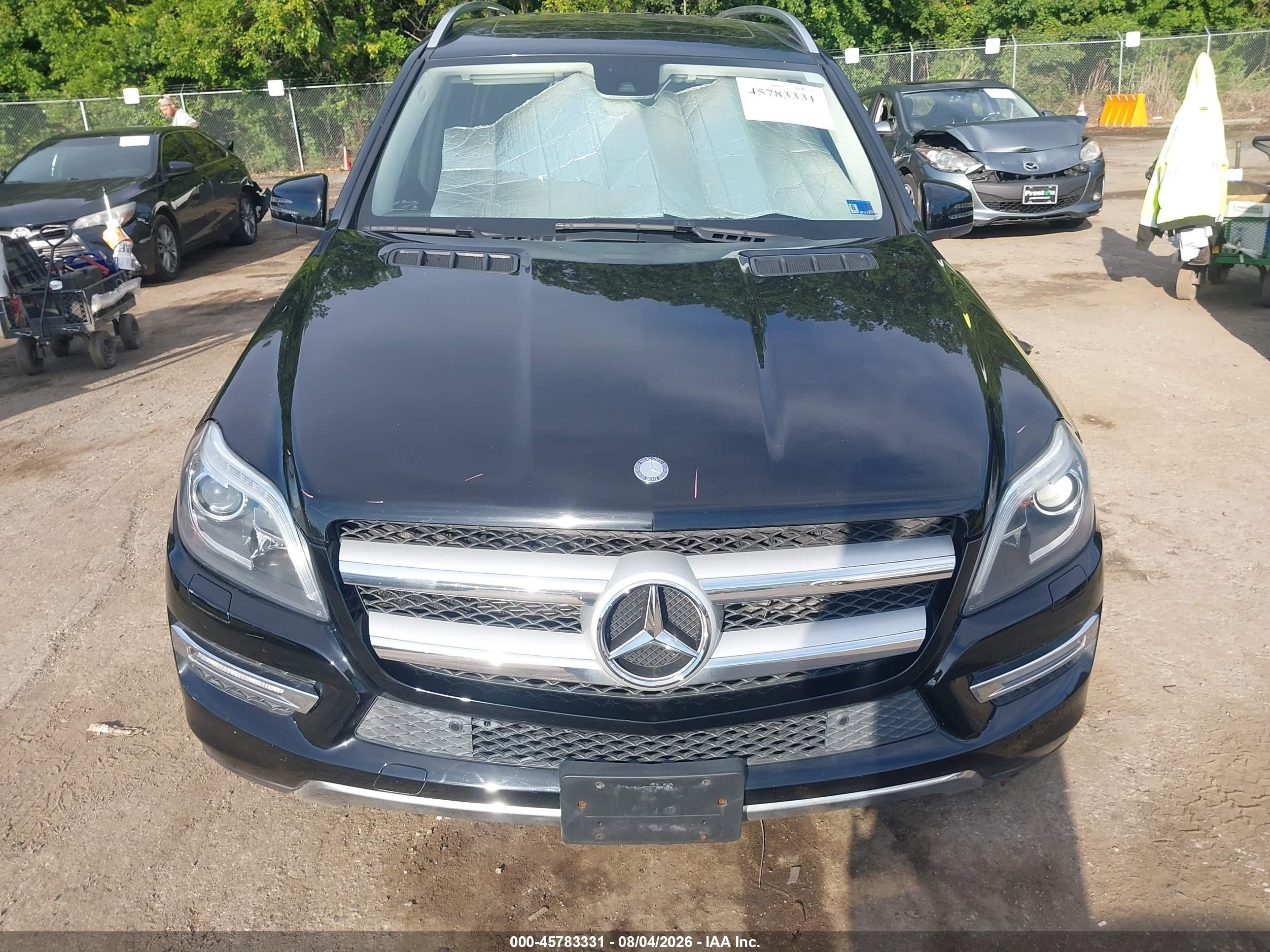 2013 Mercedes-benz Gl 450 4matic Black vin: 4JGDF7CE0DA101955