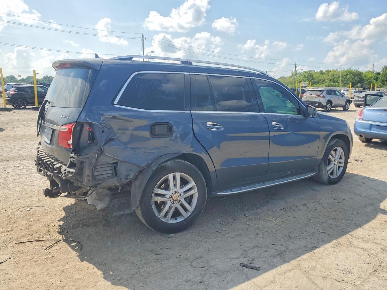 2013 Mercedes-benz Gl 450 4matic Gray vin: 4JGDF7CE0DA148645