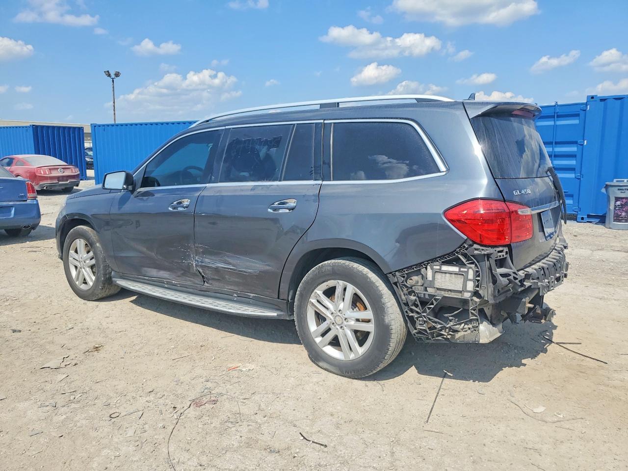 2013 Mercedes-benz Gl 450 4matic Gray vin: 4JGDF7CE0DA148645