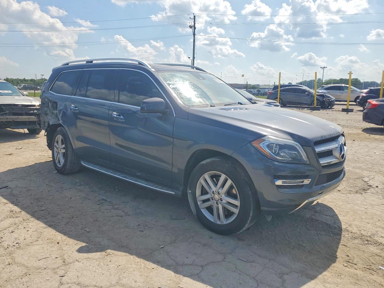 2013 Mercedes-benz Gl 450 4matic Gray vin: 4JGDF7CE0DA148645