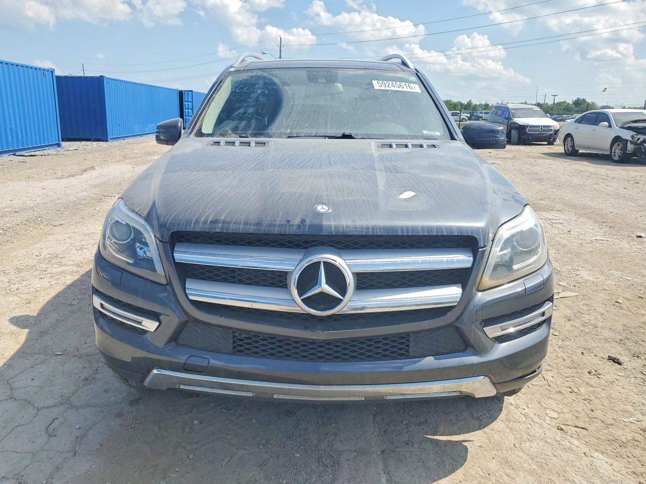2013 Mercedes-benz Gl 450 4matic Gray vin: 4JGDF7CE0DA148645