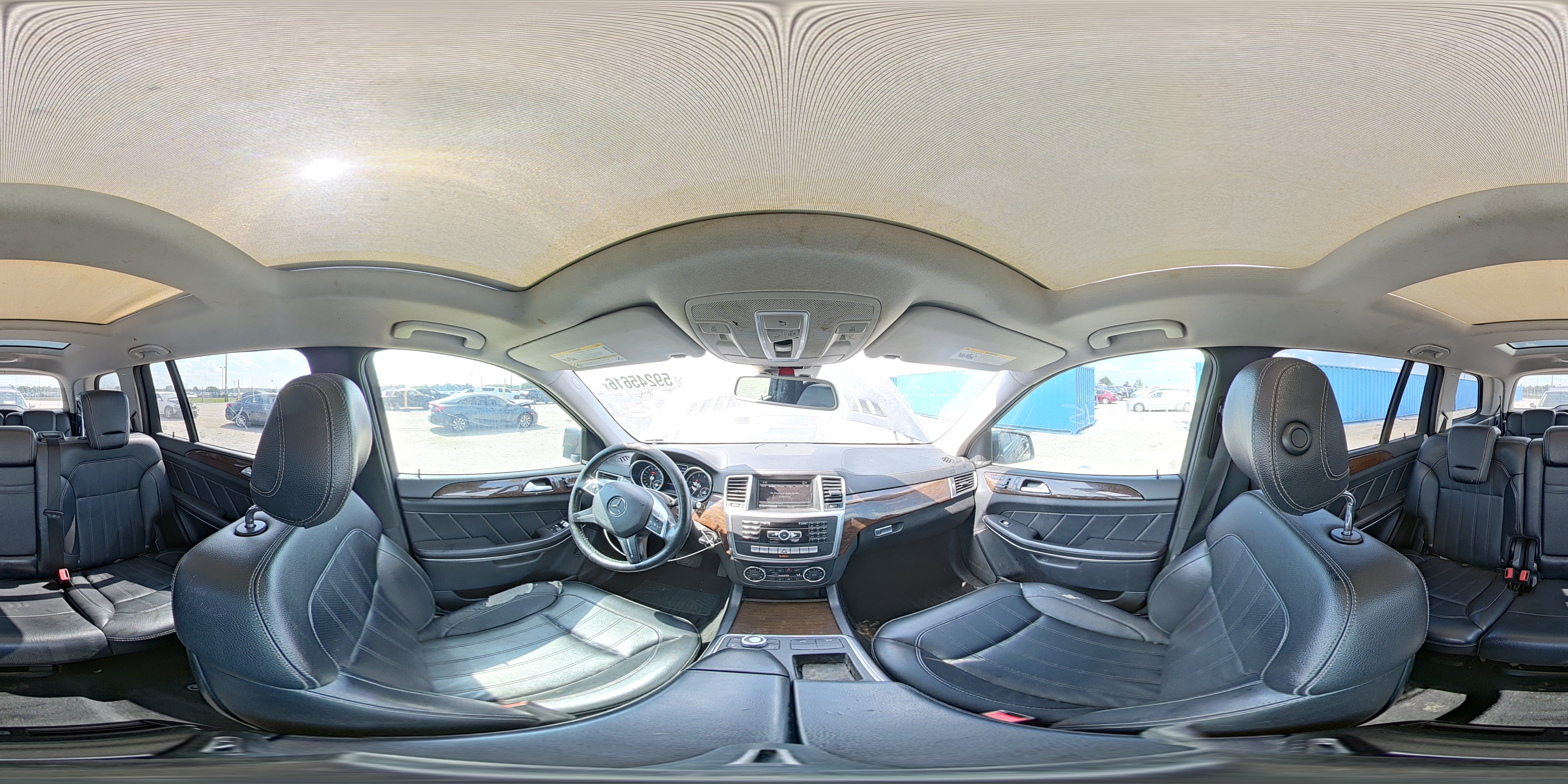 2013 Mercedes-benz Gl 450 4matic Gray vin: 4JGDF7CE0DA148645