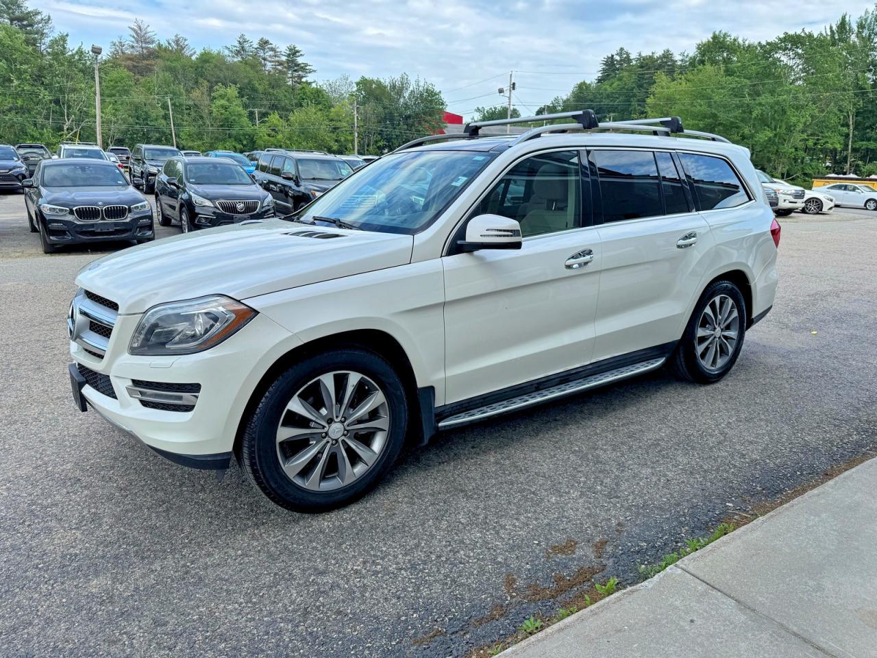 2013 Mercedes-benz Gl 450 4matic White vin: 4JGDF7CE0DA157944