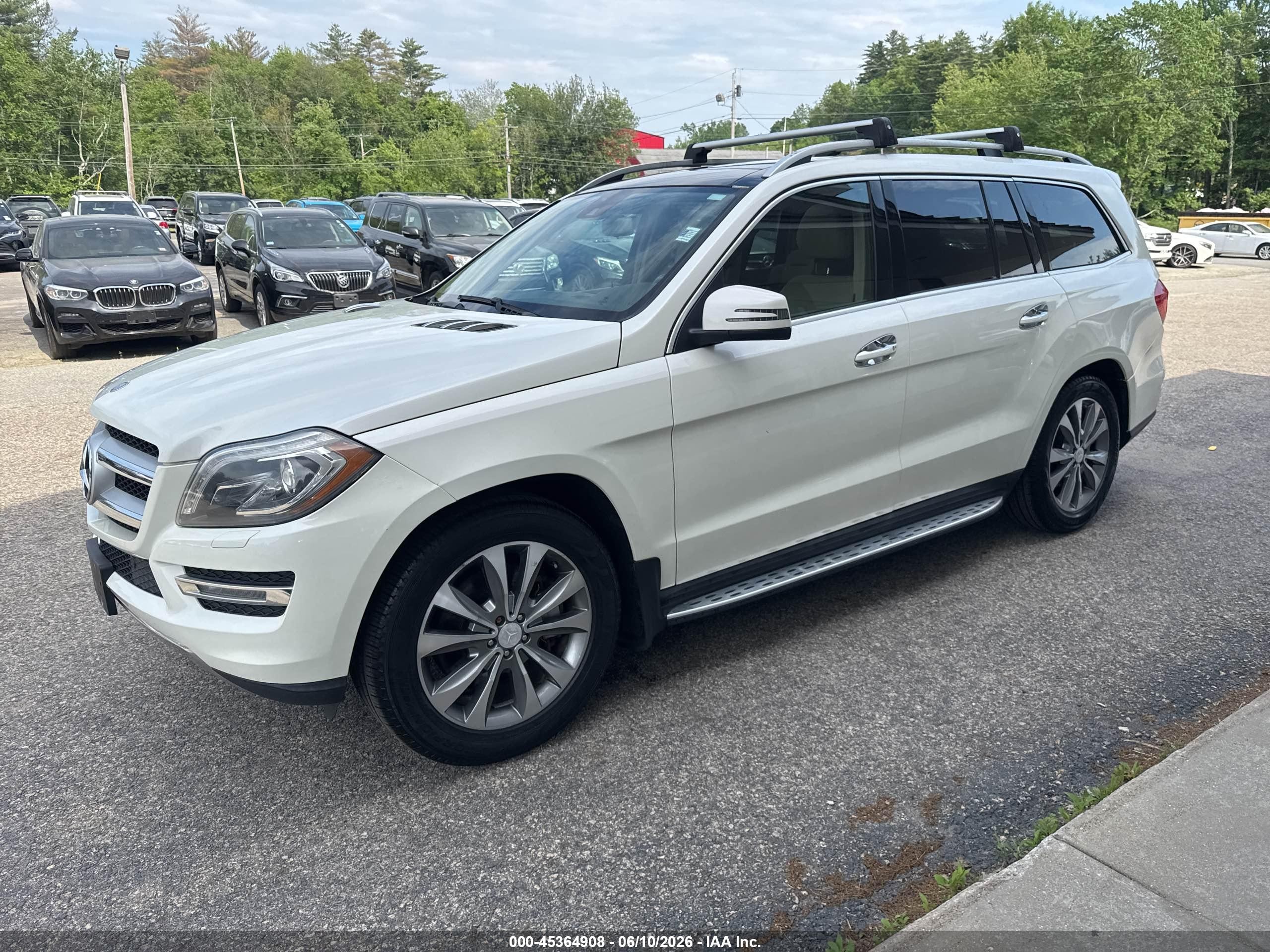 2013 Mercedes-benz Gl 450 4matic Белый vin: 4JGDF7CE0DA157944