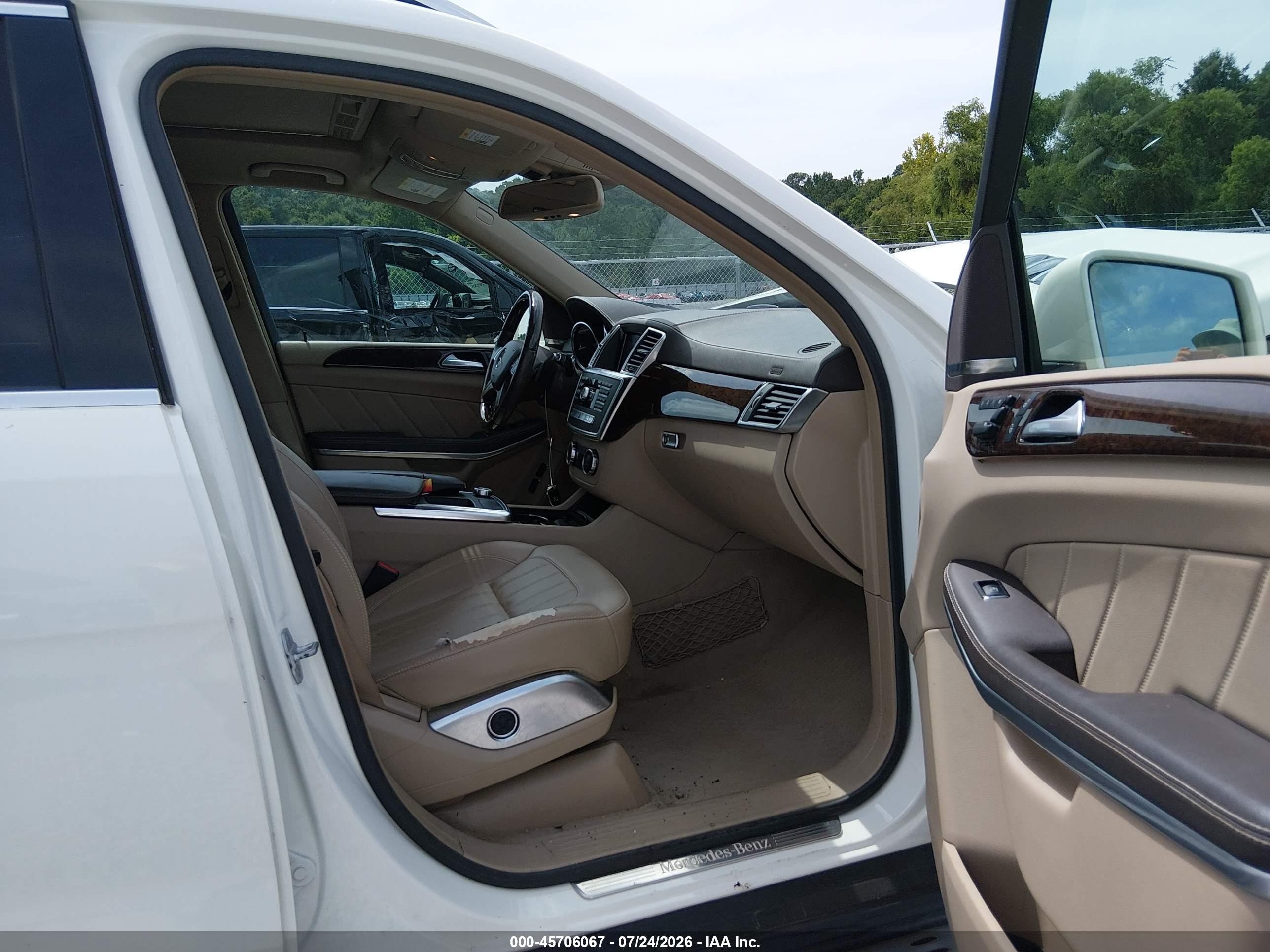 2013 Mercedes-benz Gl 450 4matic Белый vin: 4JGDF7CE0DA183234