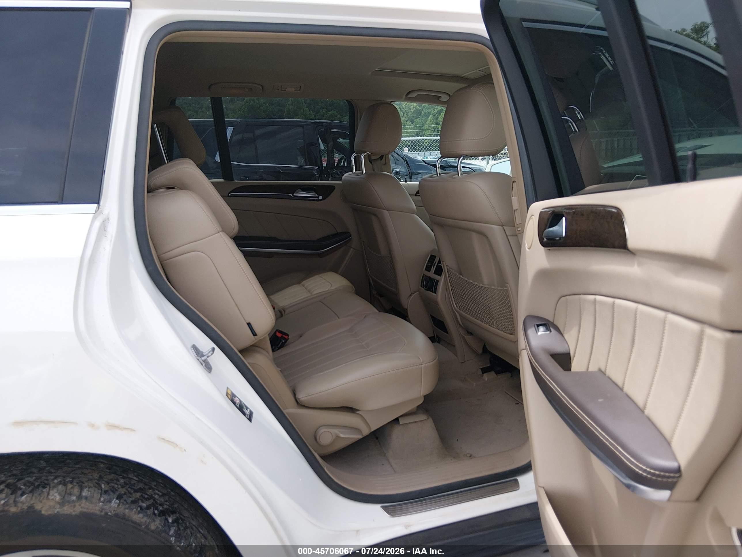 2013 Mercedes-benz Gl 450 4matic Белый vin: 4JGDF7CE0DA183234