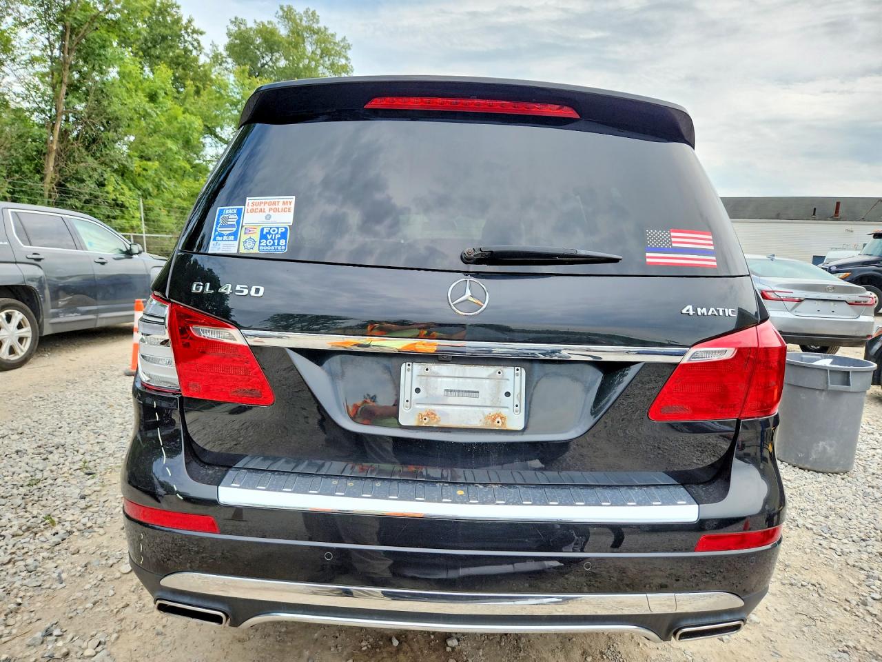 2013 Mercedes-benz Gl 450 4matic Black vin: 4JGDF7CE0DA187557