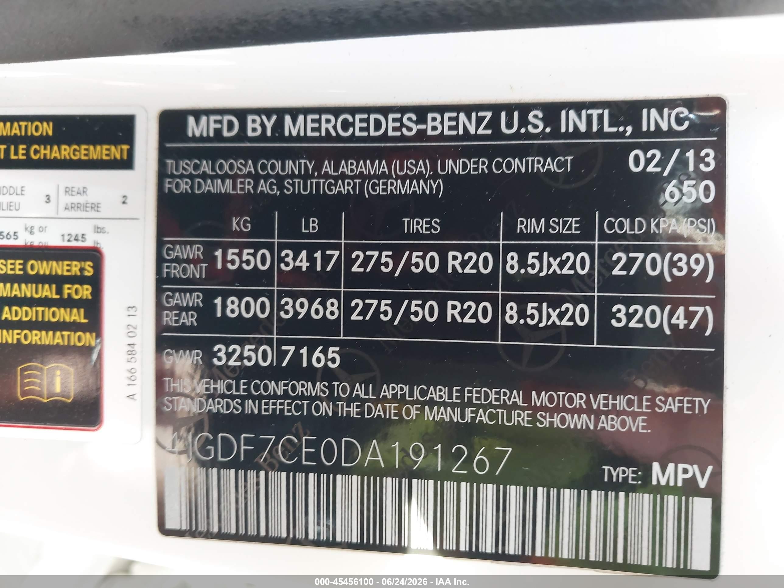 2013 Mercedes-benz Gl 450 4matic White vin: 4JGDF7CE0DA191267