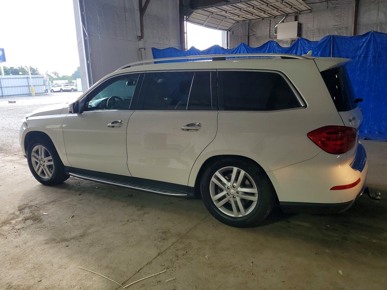 2013 Mercedes-benz Gl 450 4matic White vin: 4JGDF7CE0DA212845