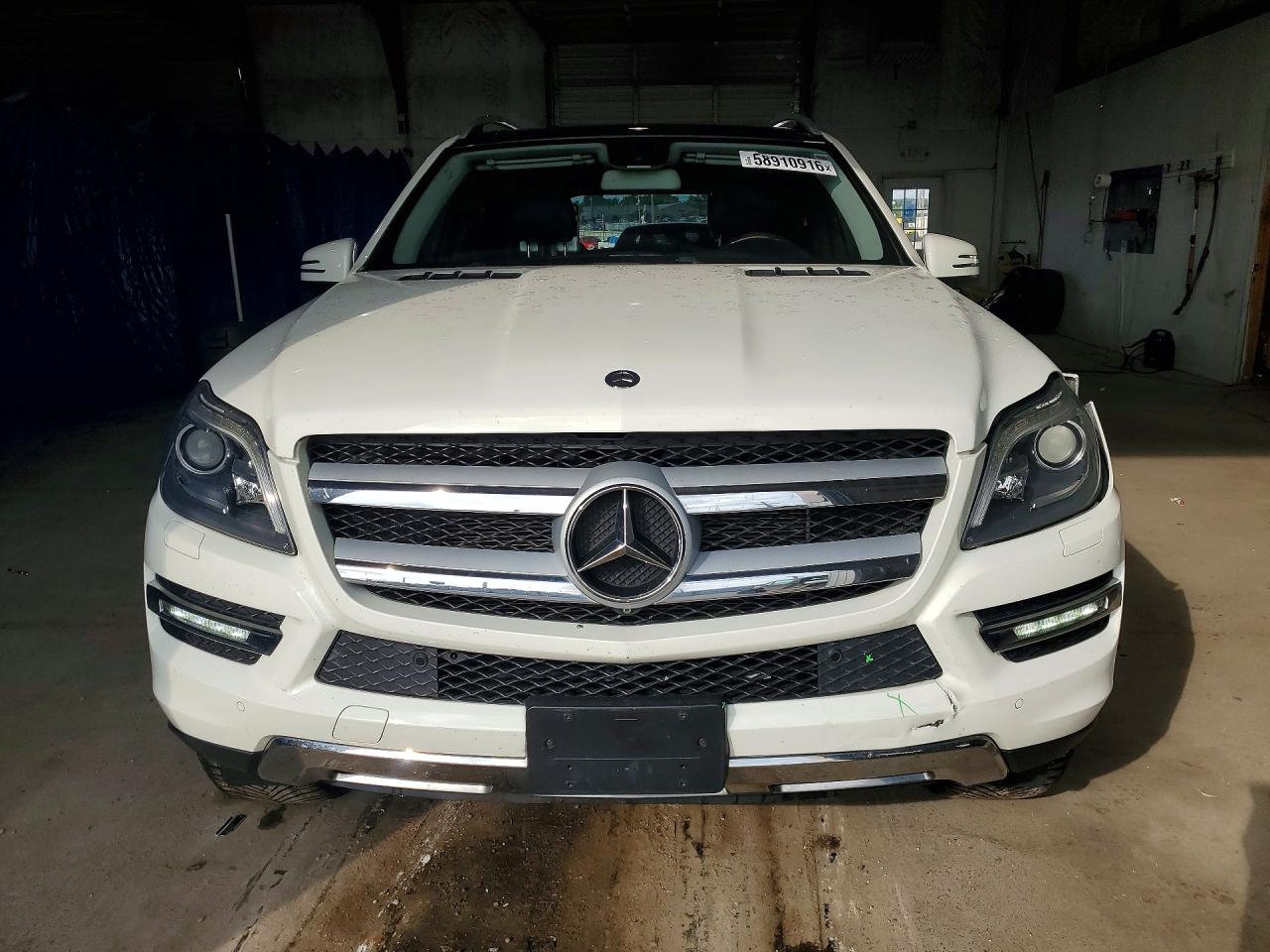 2013 Mercedes-benz Gl 450 4matic White vin: 4JGDF7CE0DA212845