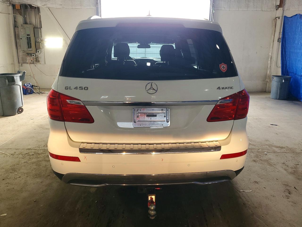 2013 Mercedes-benz Gl 450 4matic White vin: 4JGDF7CE0DA212845