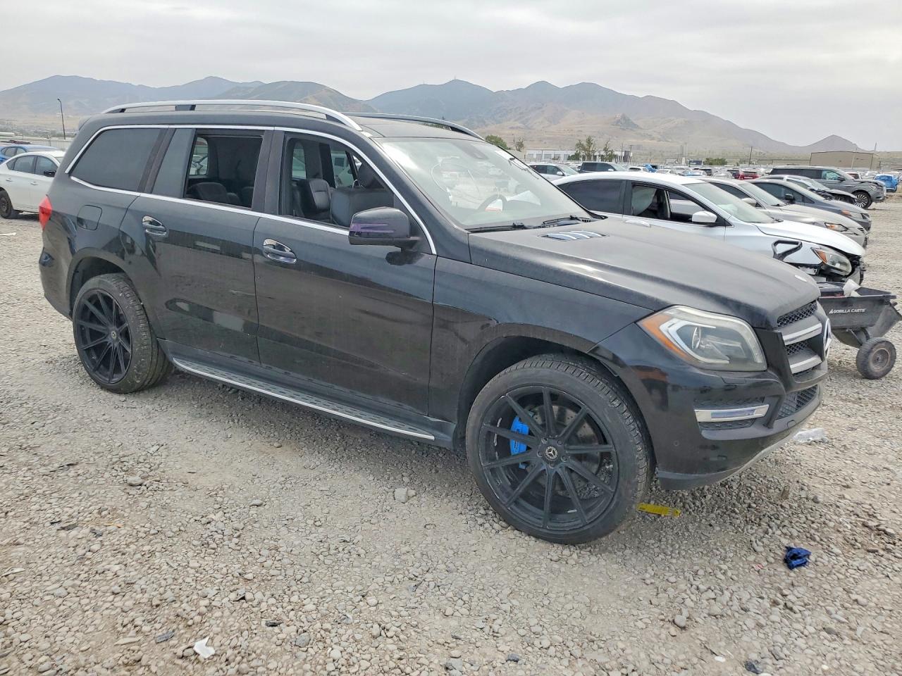 2013 Mercedes-benz Gl 450 4matic Black vin: 4JGDF7CE0DA251791