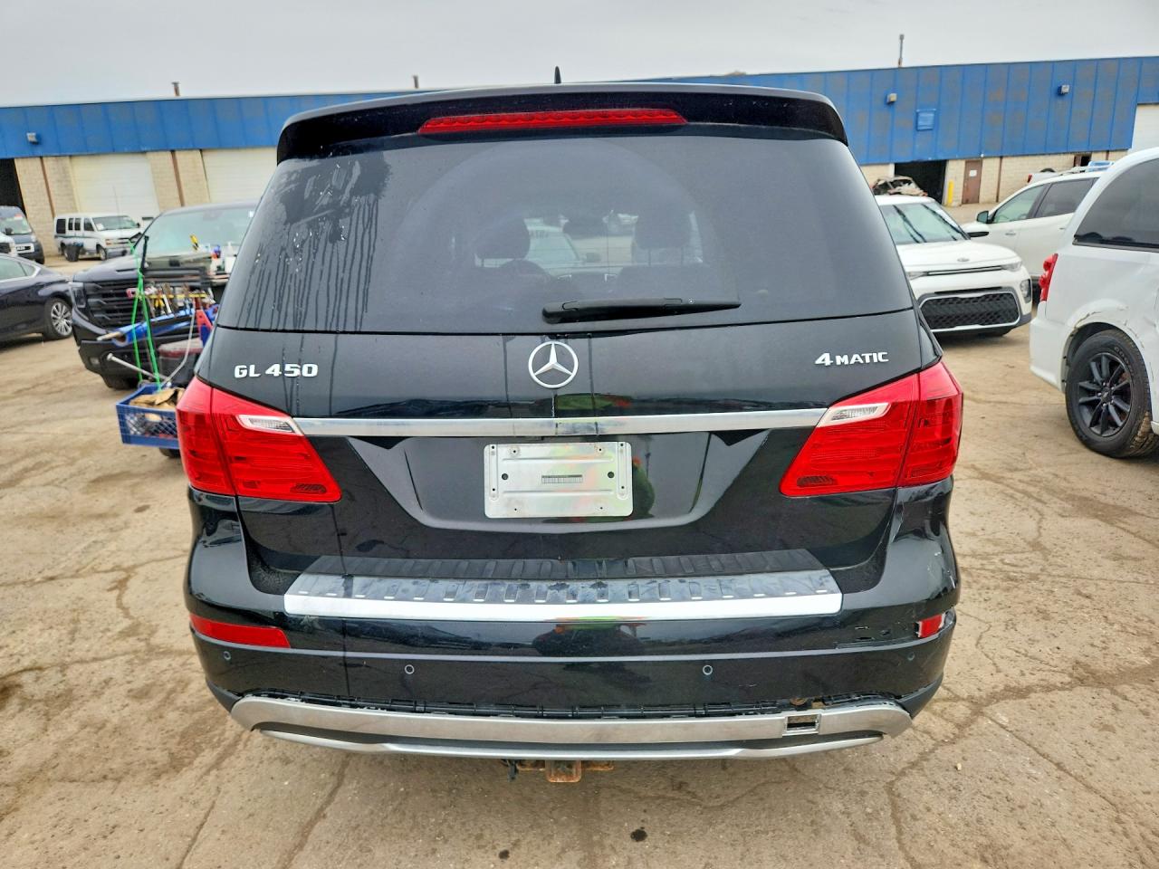 2013 Mercedes-benz Gl 450 4matic Black vin: 4JGDF7CE0DA252939