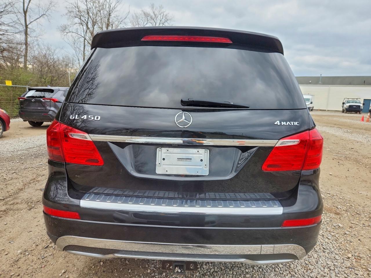 2014 Mercedes-benz Gl 450 4matic Черный vin: 4JGDF7CE0EA283657