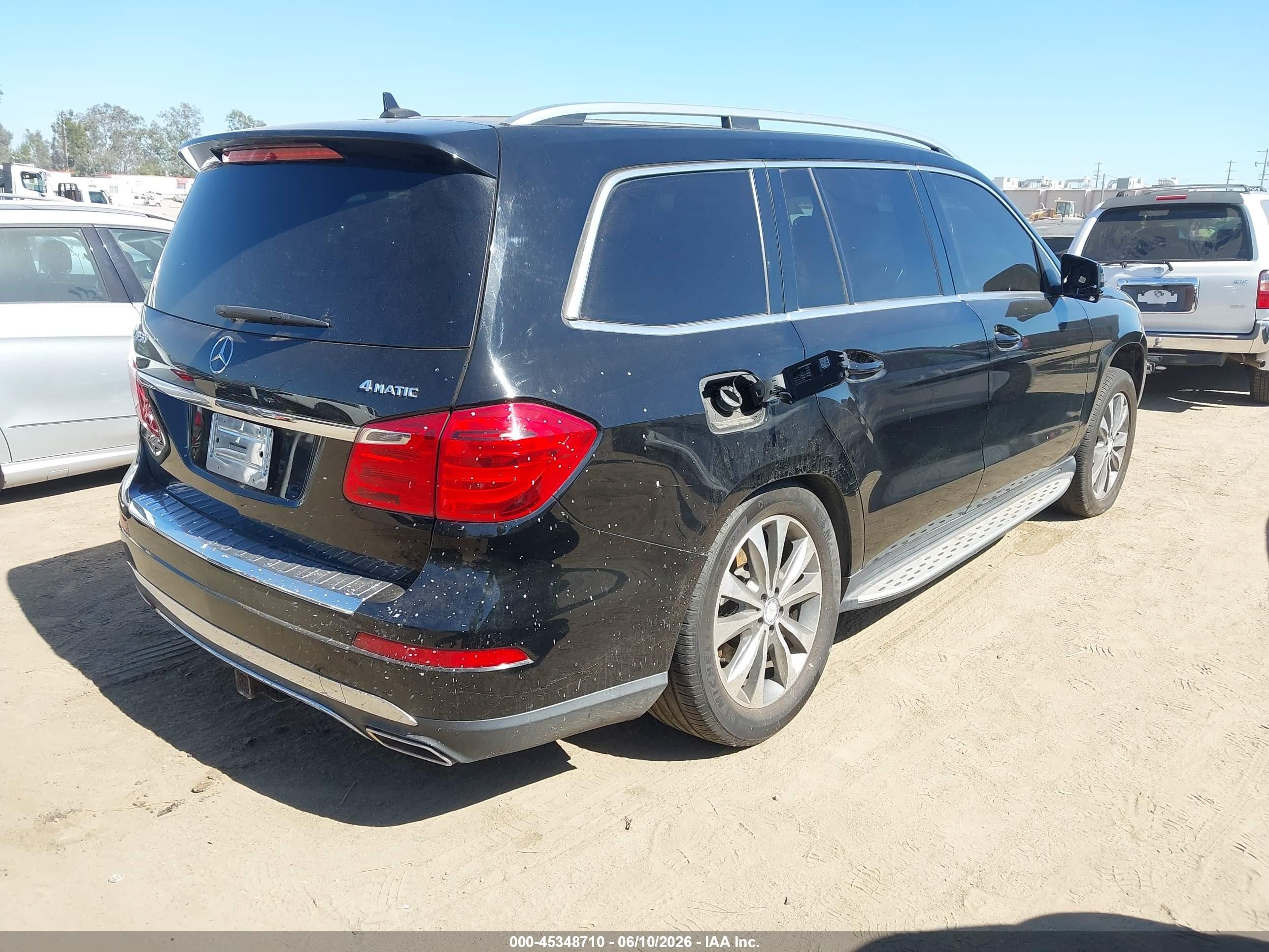 2014 Mercedes-benz Gl 450 4matic Black vin: 4JGDF7CE0EA304930