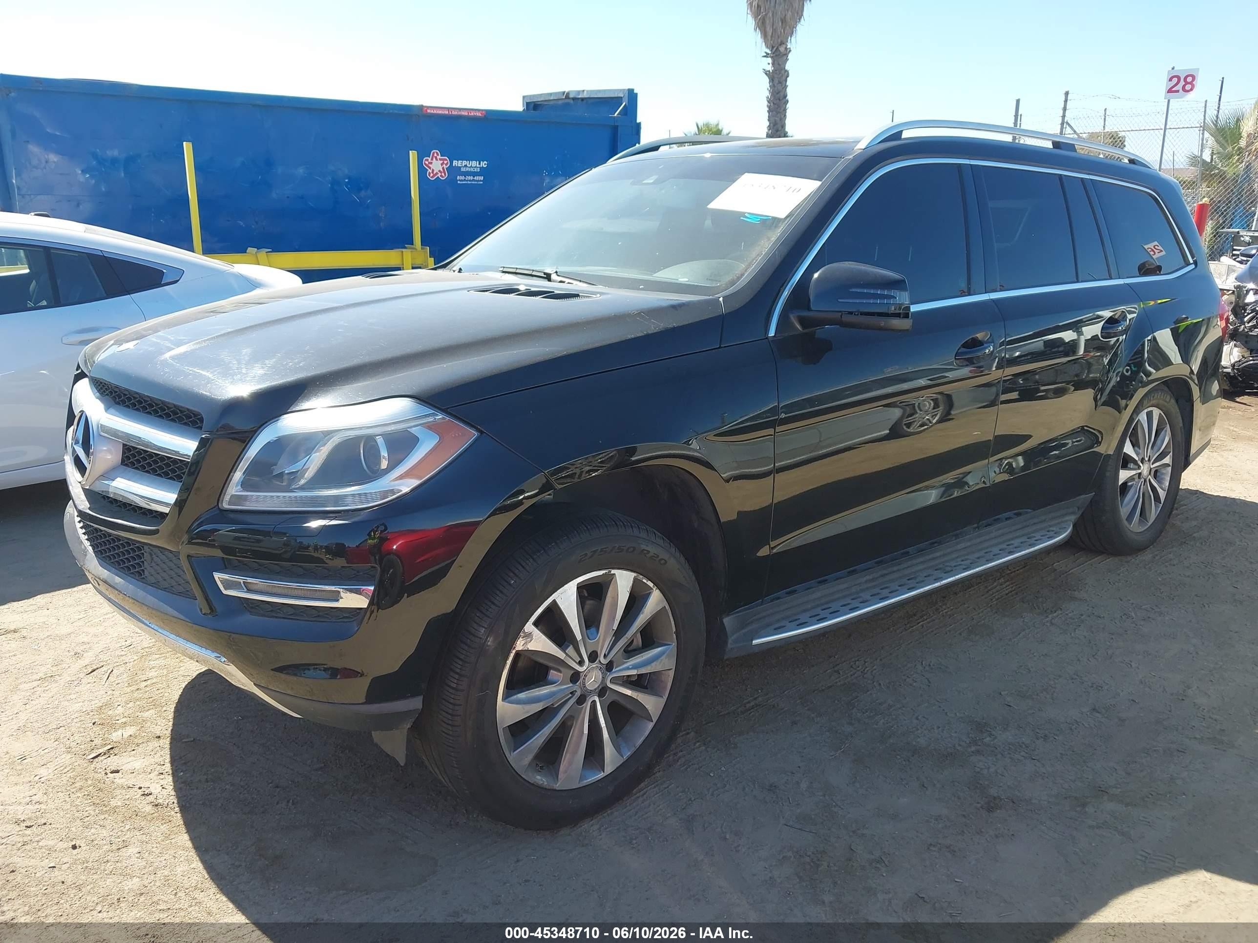 2014 Mercedes-benz Gl 450 4matic Black vin: 4JGDF7CE0EA304930