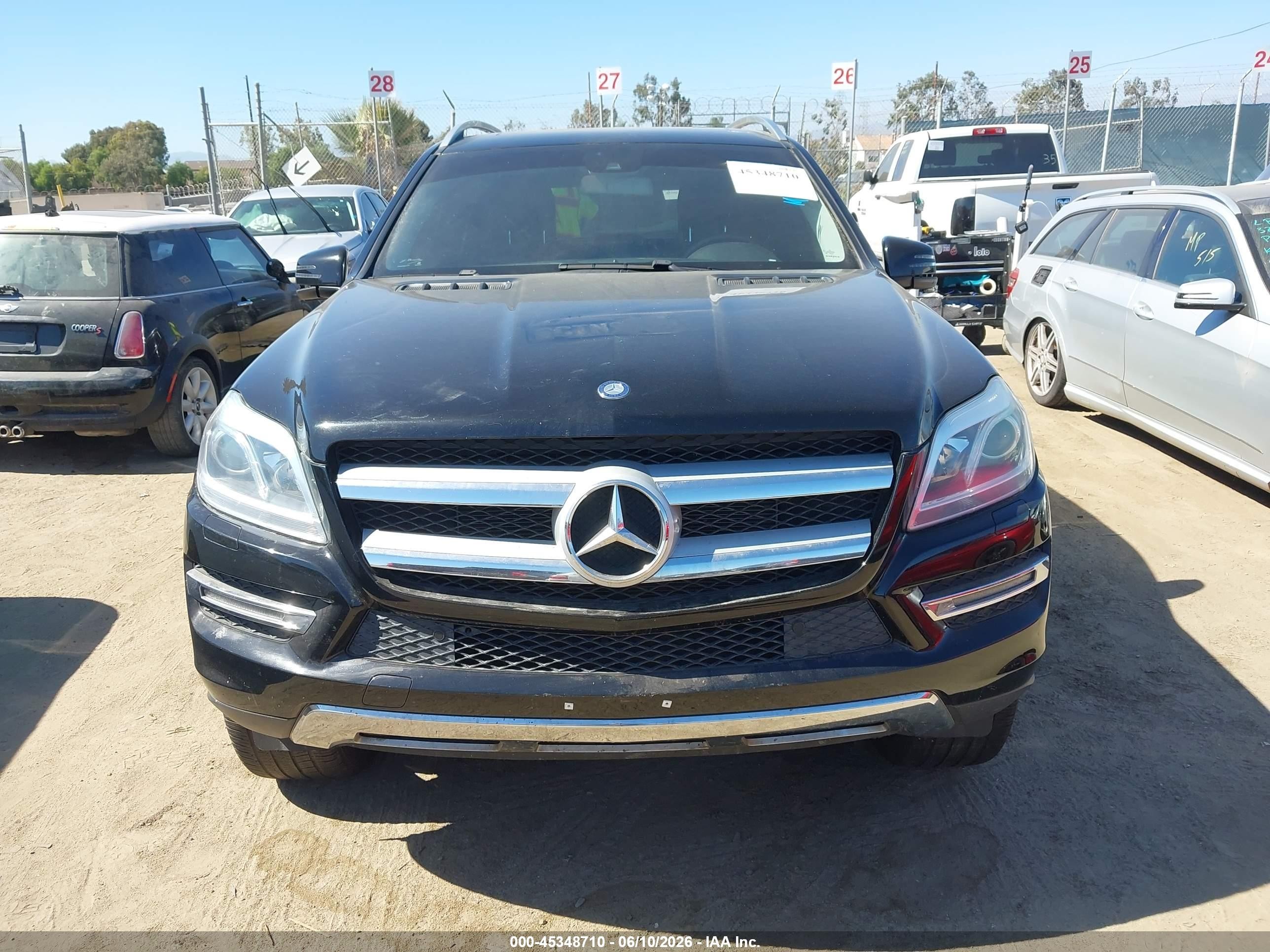 2014 Mercedes-benz Gl 450 4matic Black vin: 4JGDF7CE0EA304930