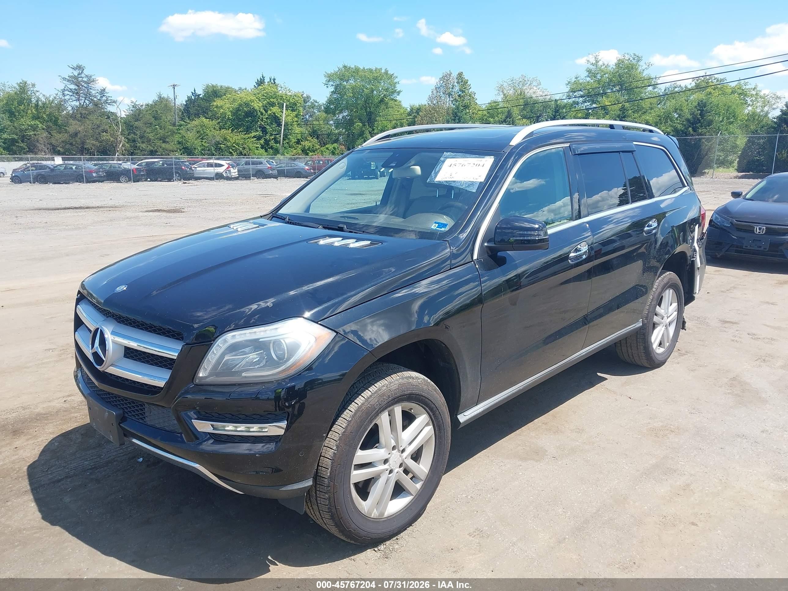 2014 Mercedes-benz Gl 450 4matic Black vin: 4JGDF7CE0EA312879