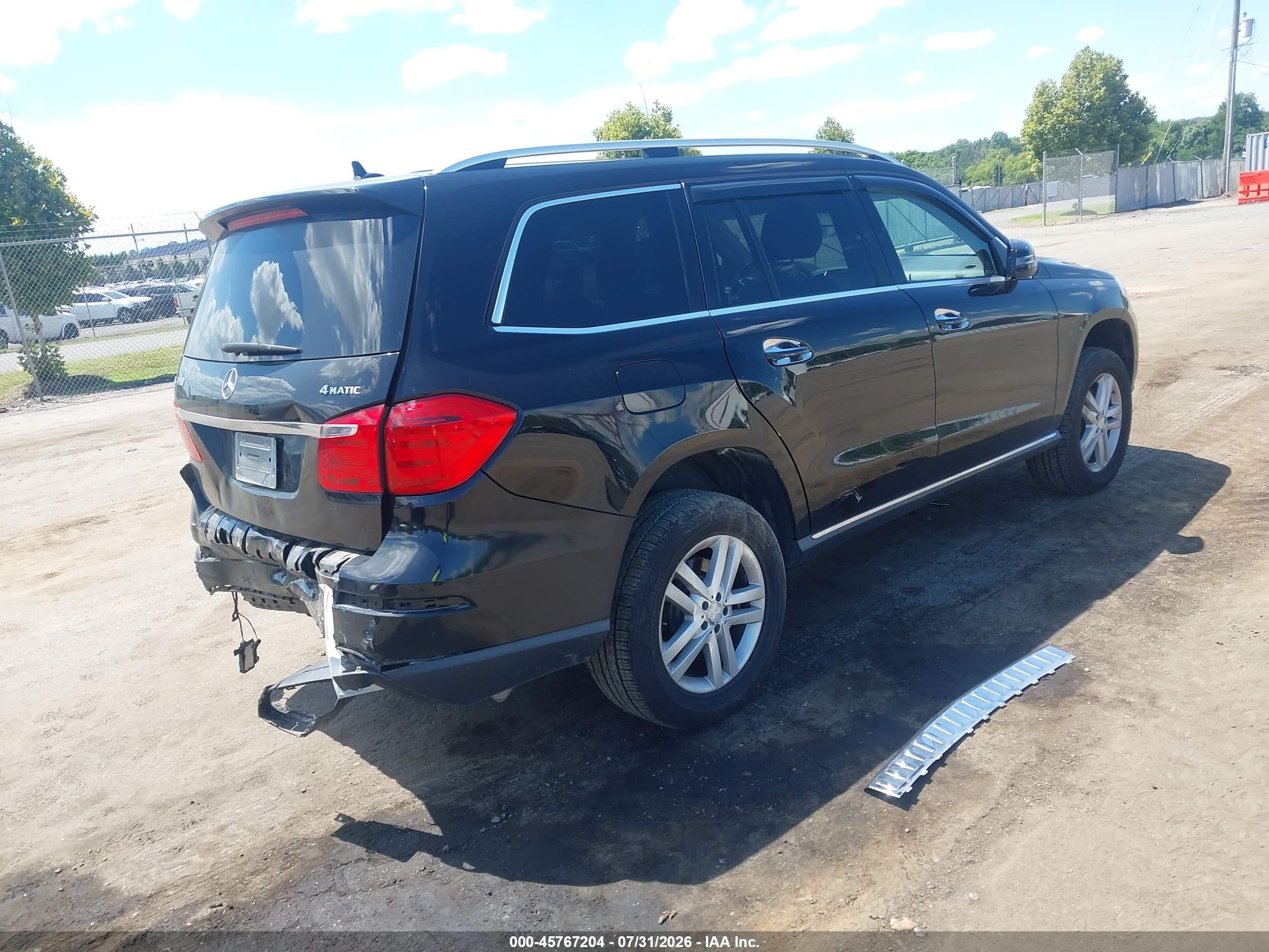 2014 Mercedes-benz Gl 450 4matic Black vin: 4JGDF7CE0EA312879