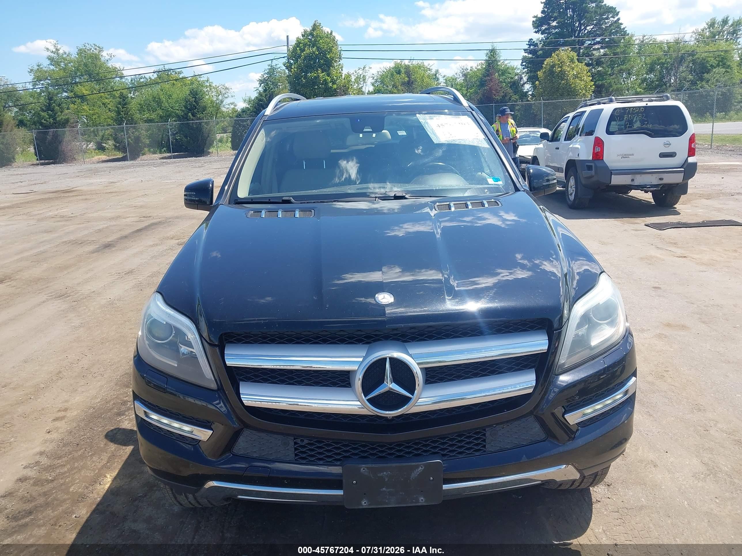 2014 Mercedes-benz Gl 450 4matic Black vin: 4JGDF7CE0EA312879