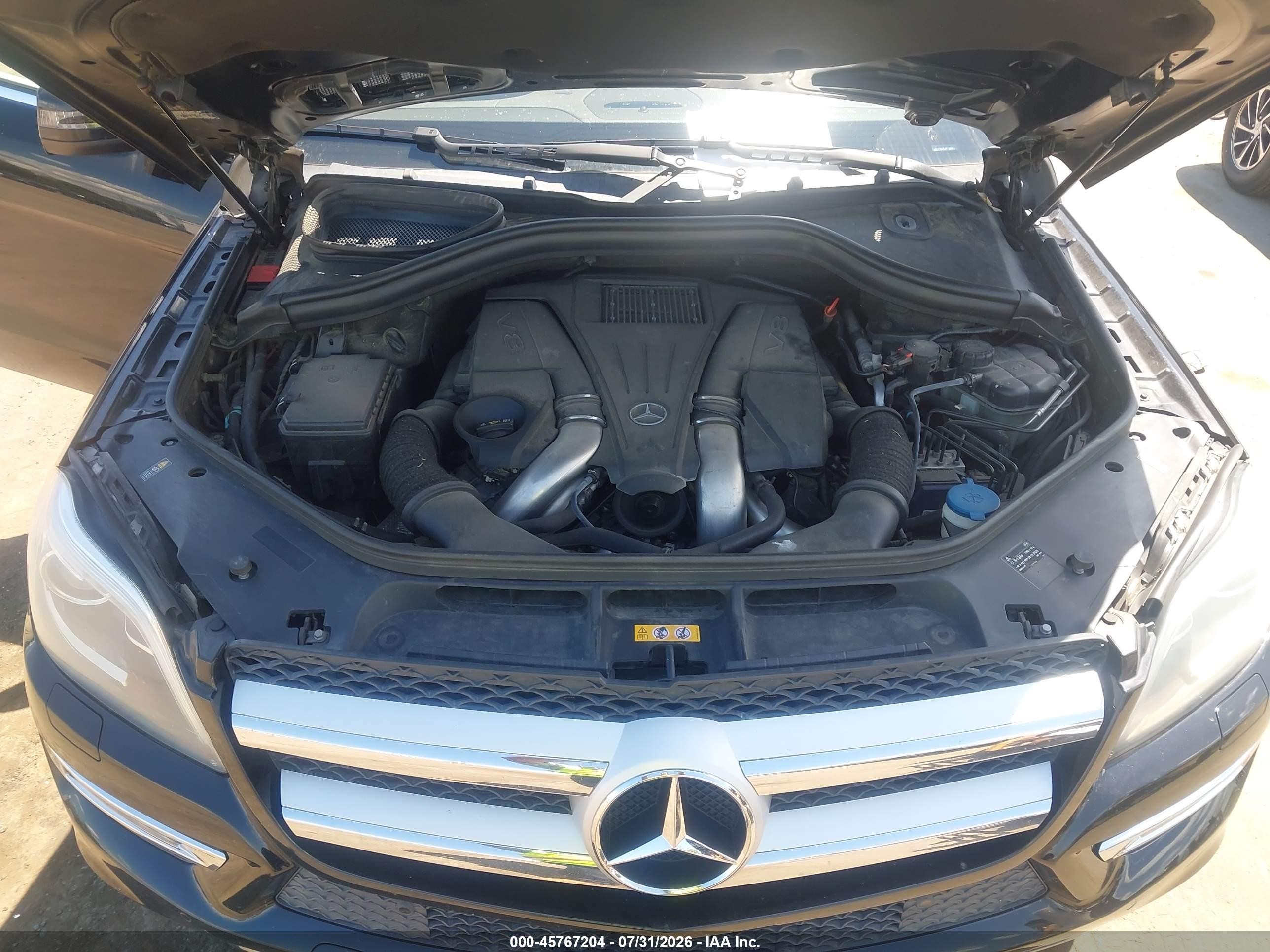 2014 Mercedes-benz Gl 450 4matic Black vin: 4JGDF7CE0EA312879