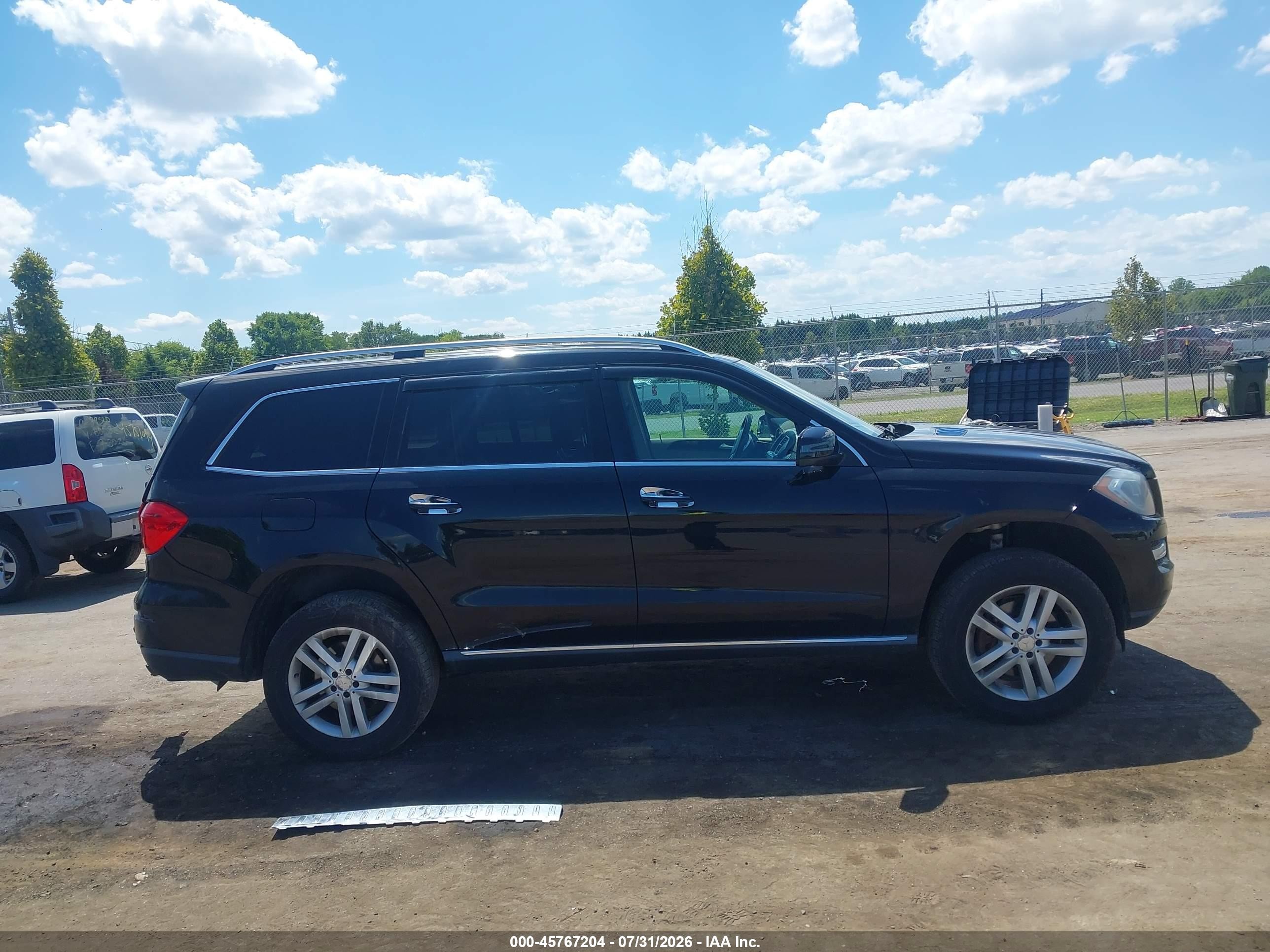 2014 Mercedes-benz Gl 450 4matic Black vin: 4JGDF7CE0EA312879