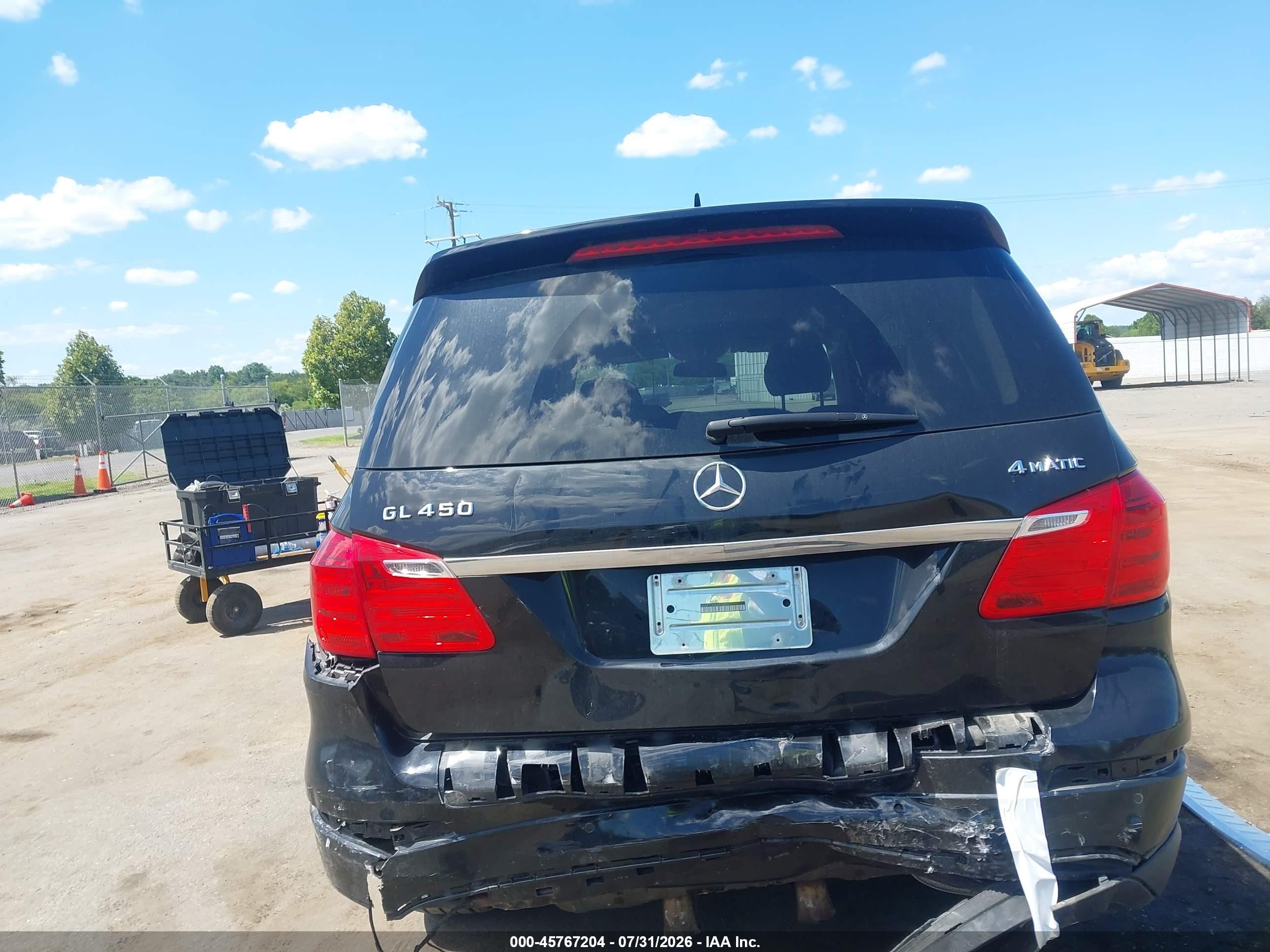 2014 Mercedes-benz Gl 450 4matic Black vin: 4JGDF7CE0EA312879